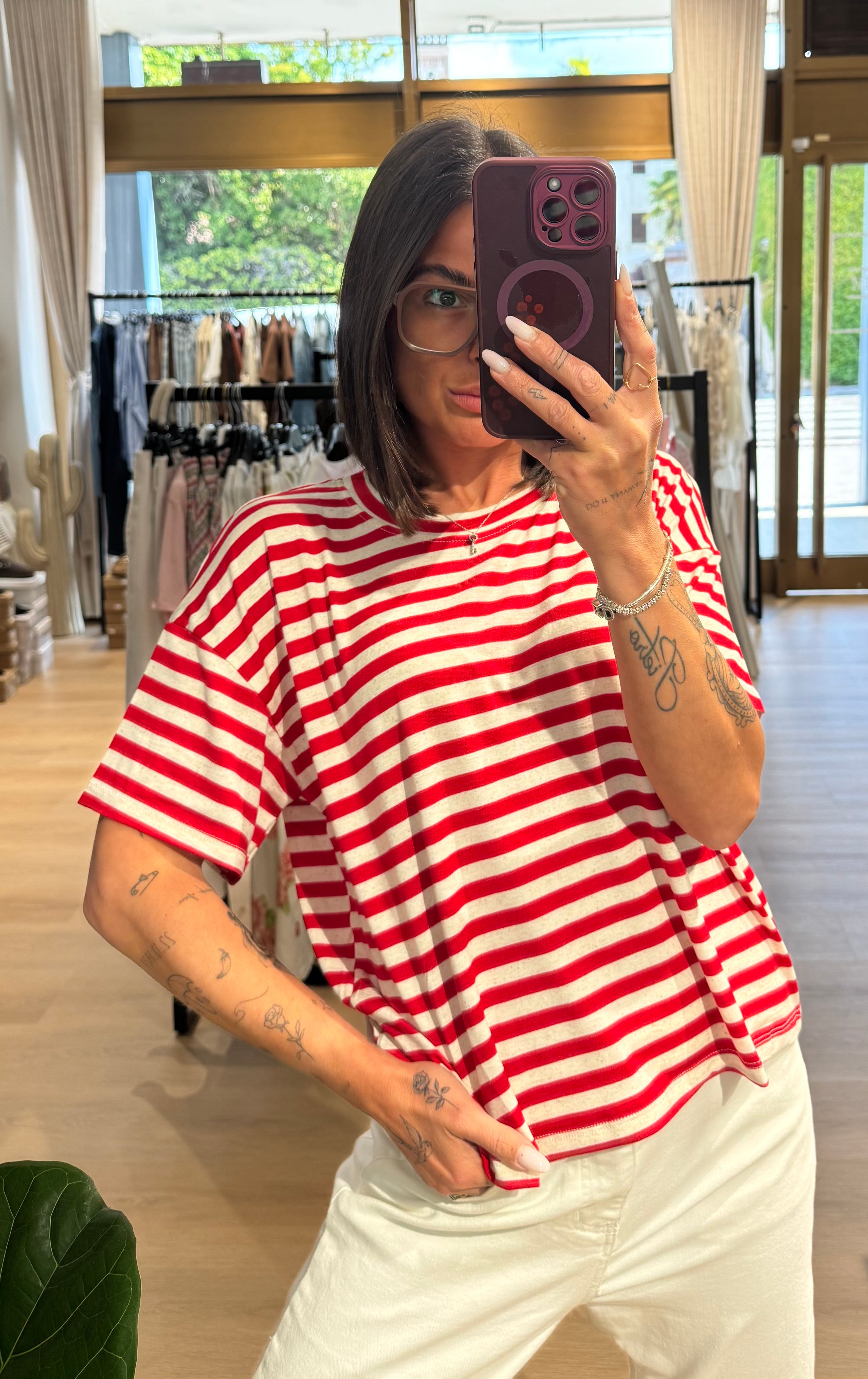 T-shirt a scatola Altamira