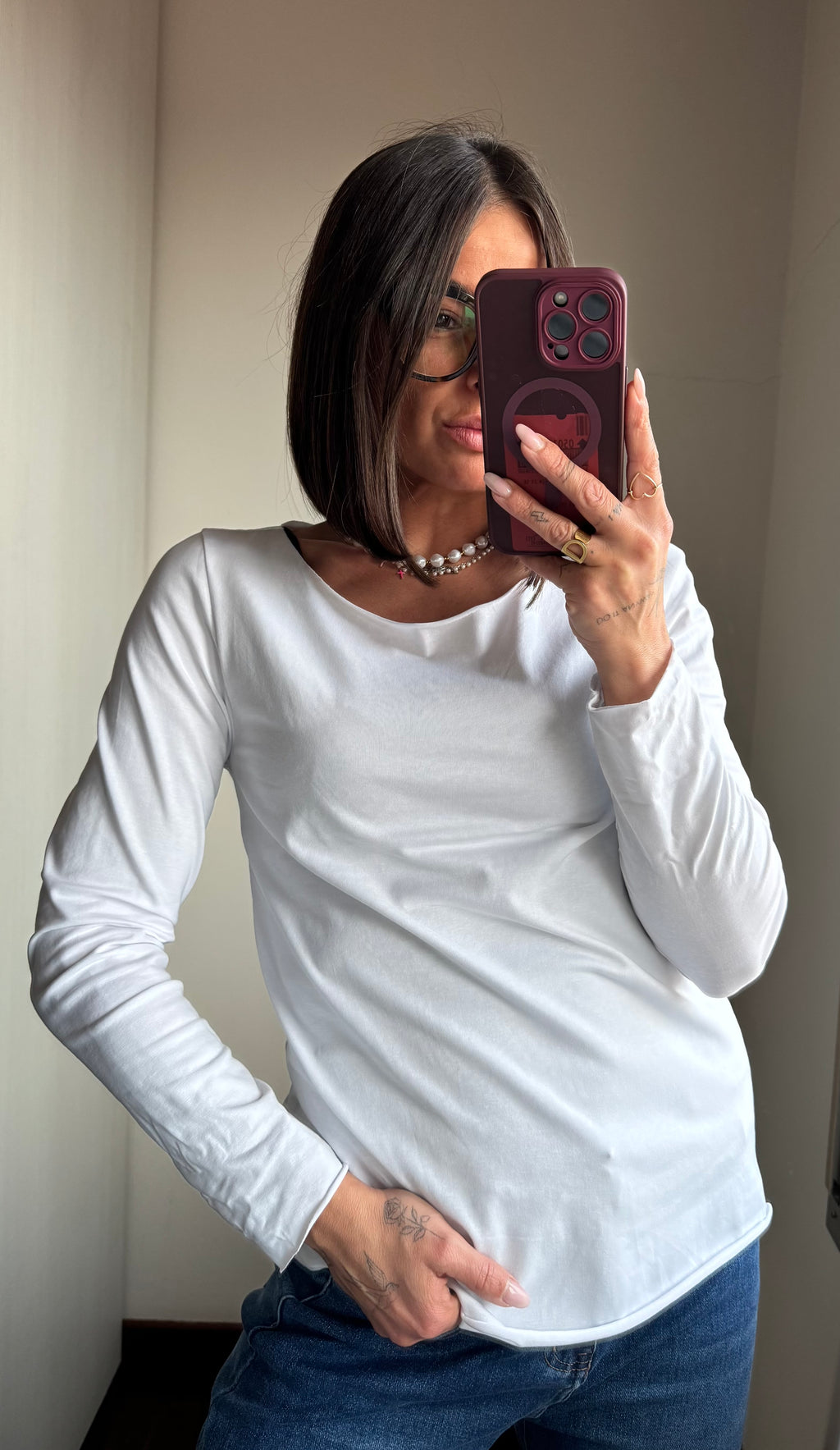 Maglia taglio laser SLIM FIT