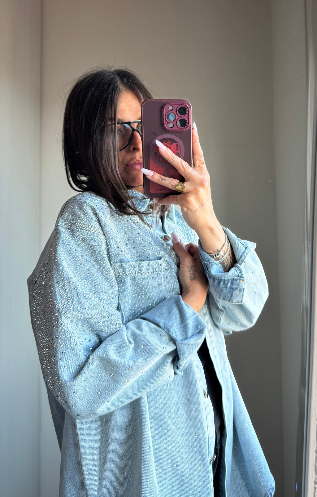 Giacca a camicia Laila