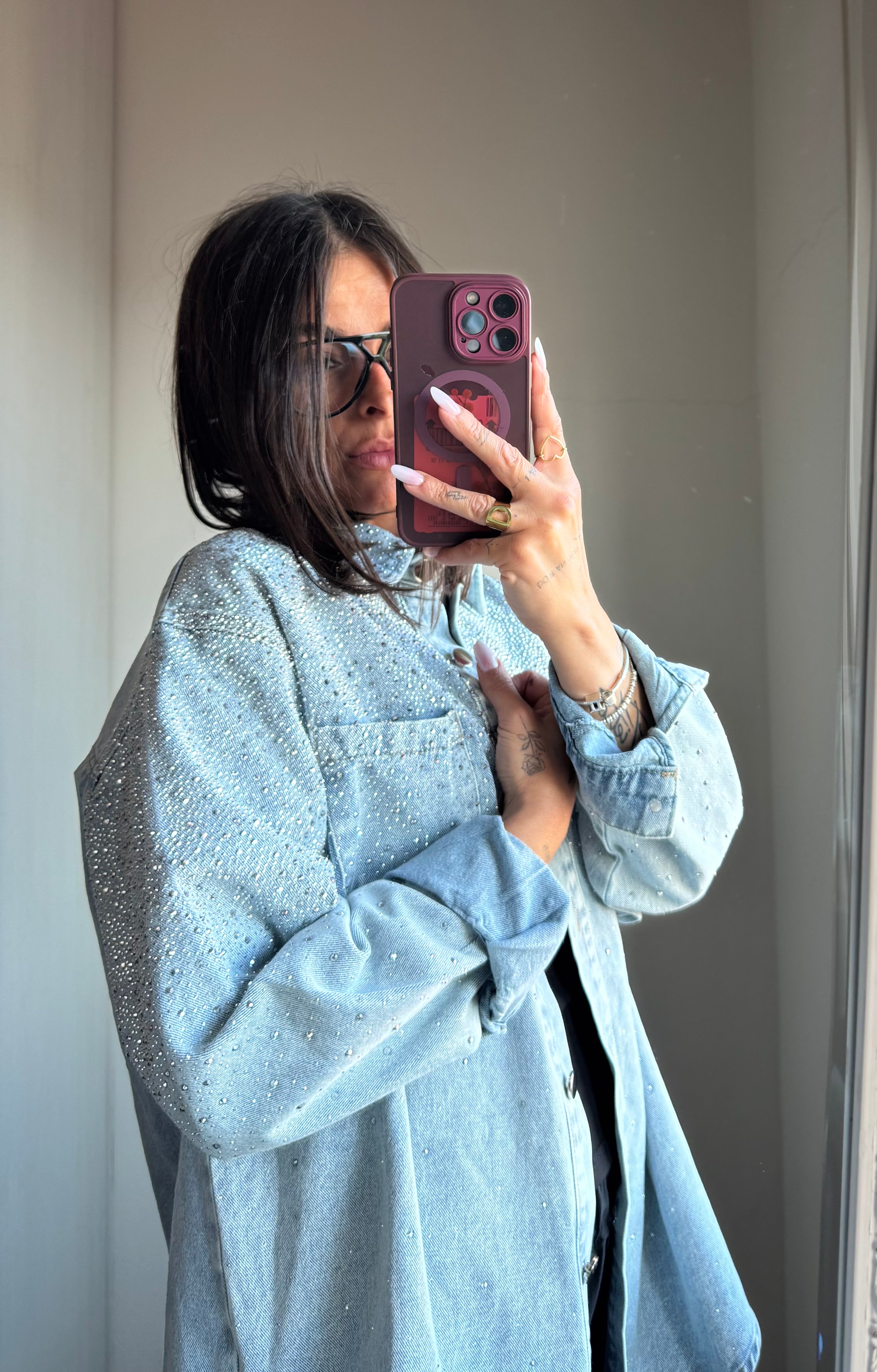 Giacca a camicia Laila