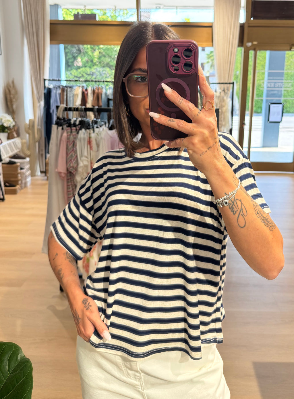 T-shirt a scatola Altamira