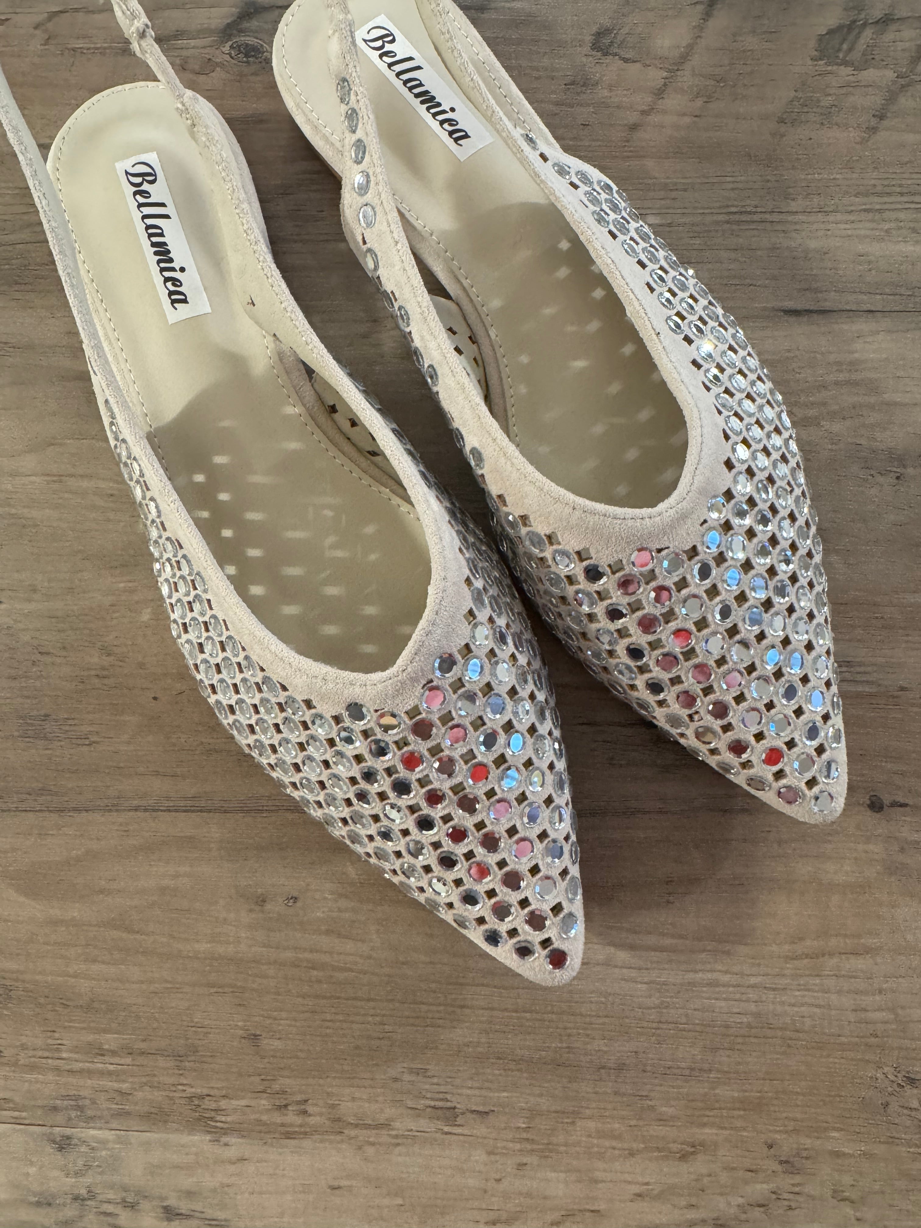Slingback strass