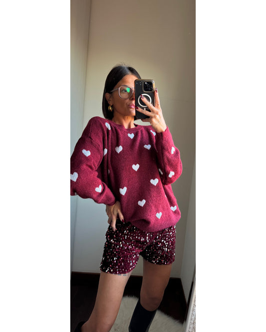Shorts paillettes