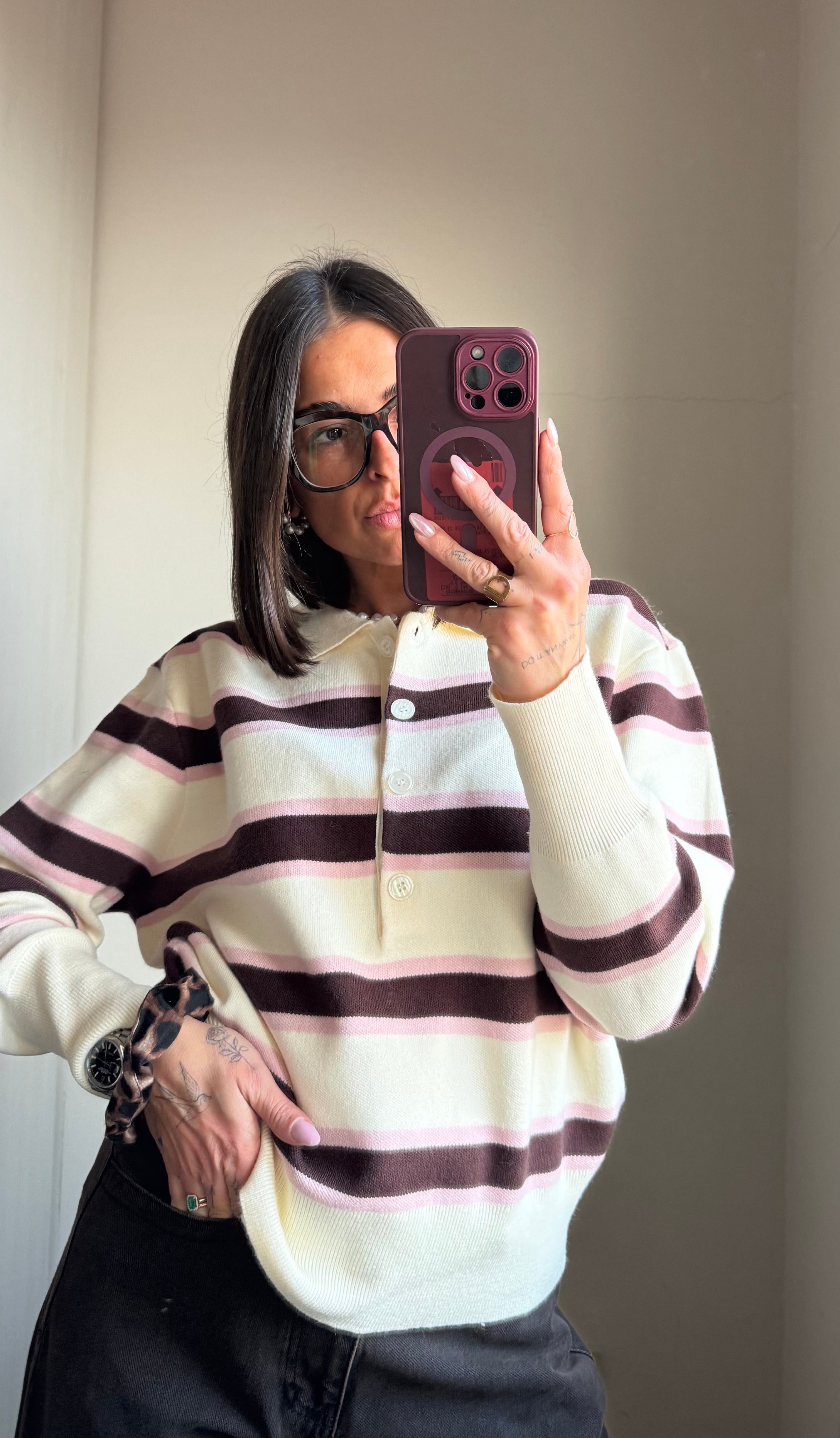 Polo in maglia Altamira