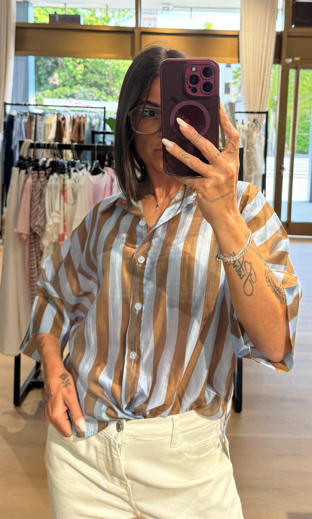 Camicia righe