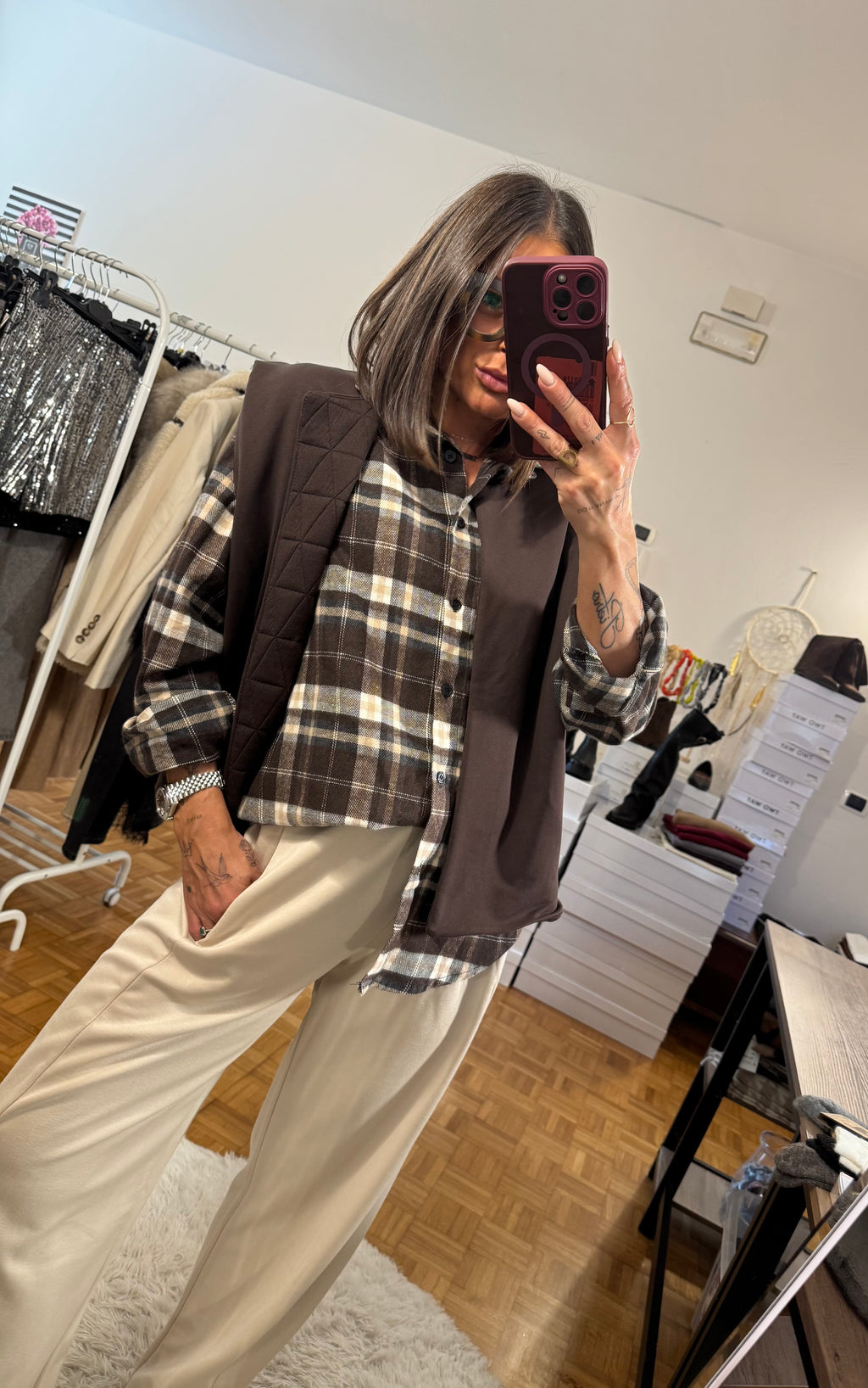 Pantalone tuta baggy