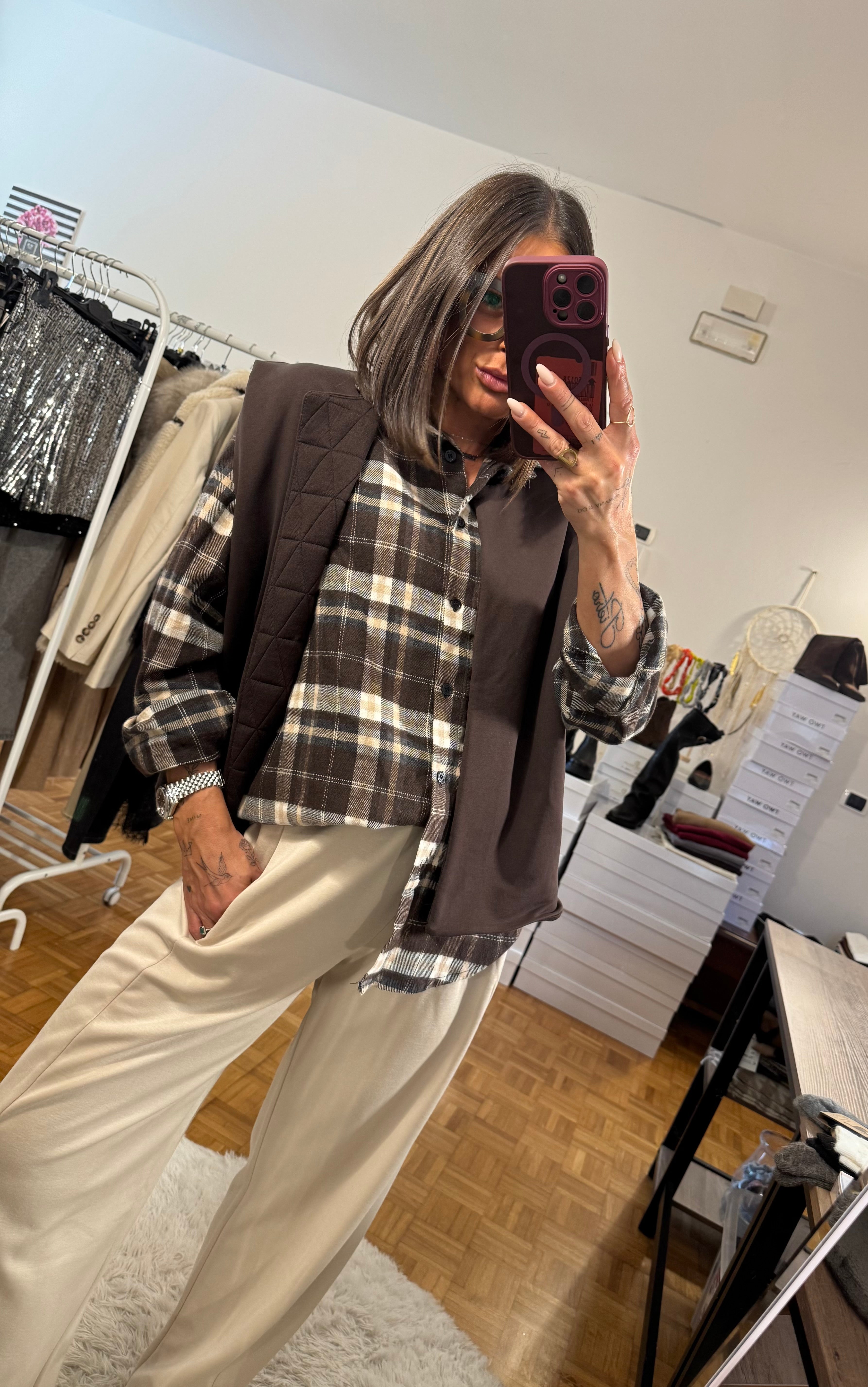 Pantalone tuta baggy