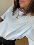 T-shirt brillante