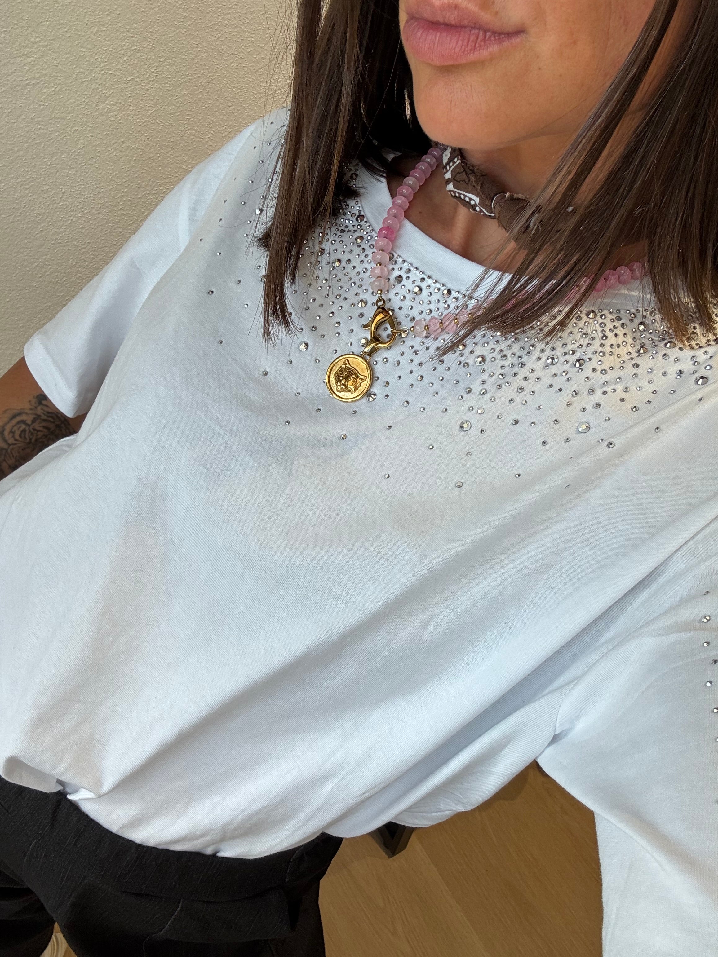 T-shirt brillante