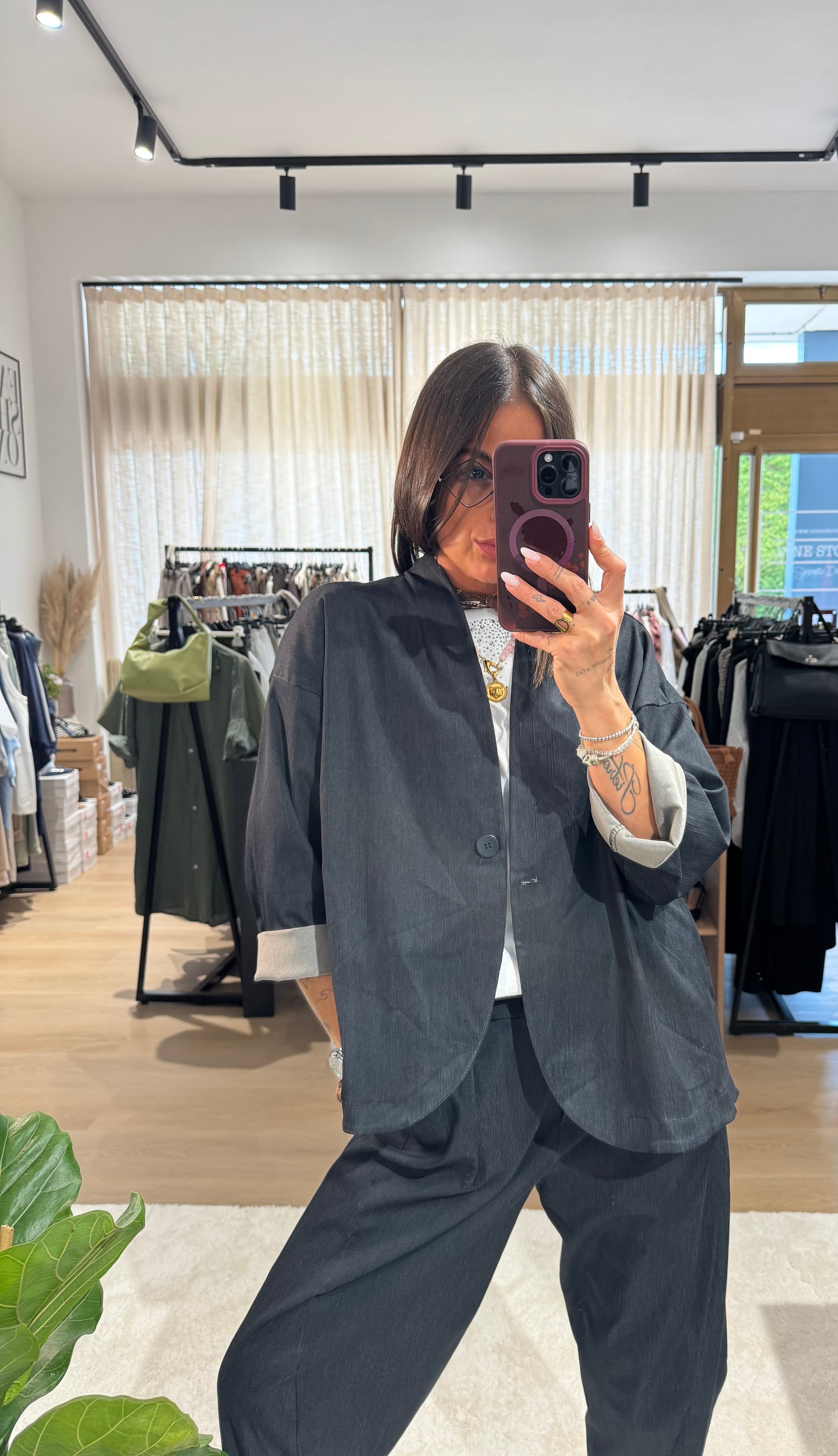 Blazer QUEEN simil jeans