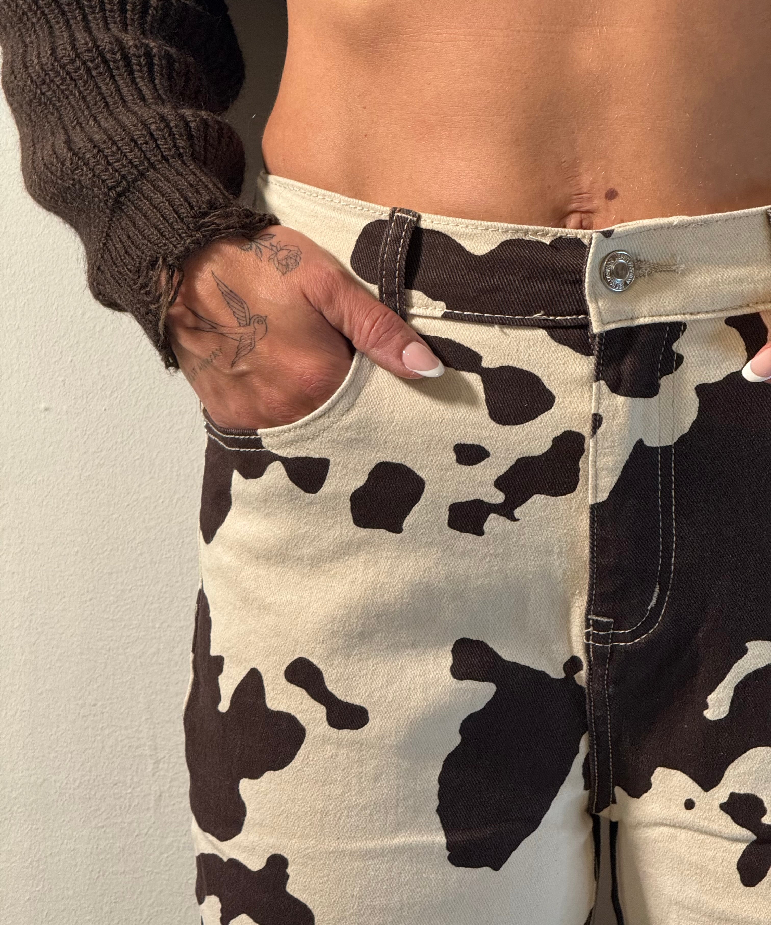 Jeans cow