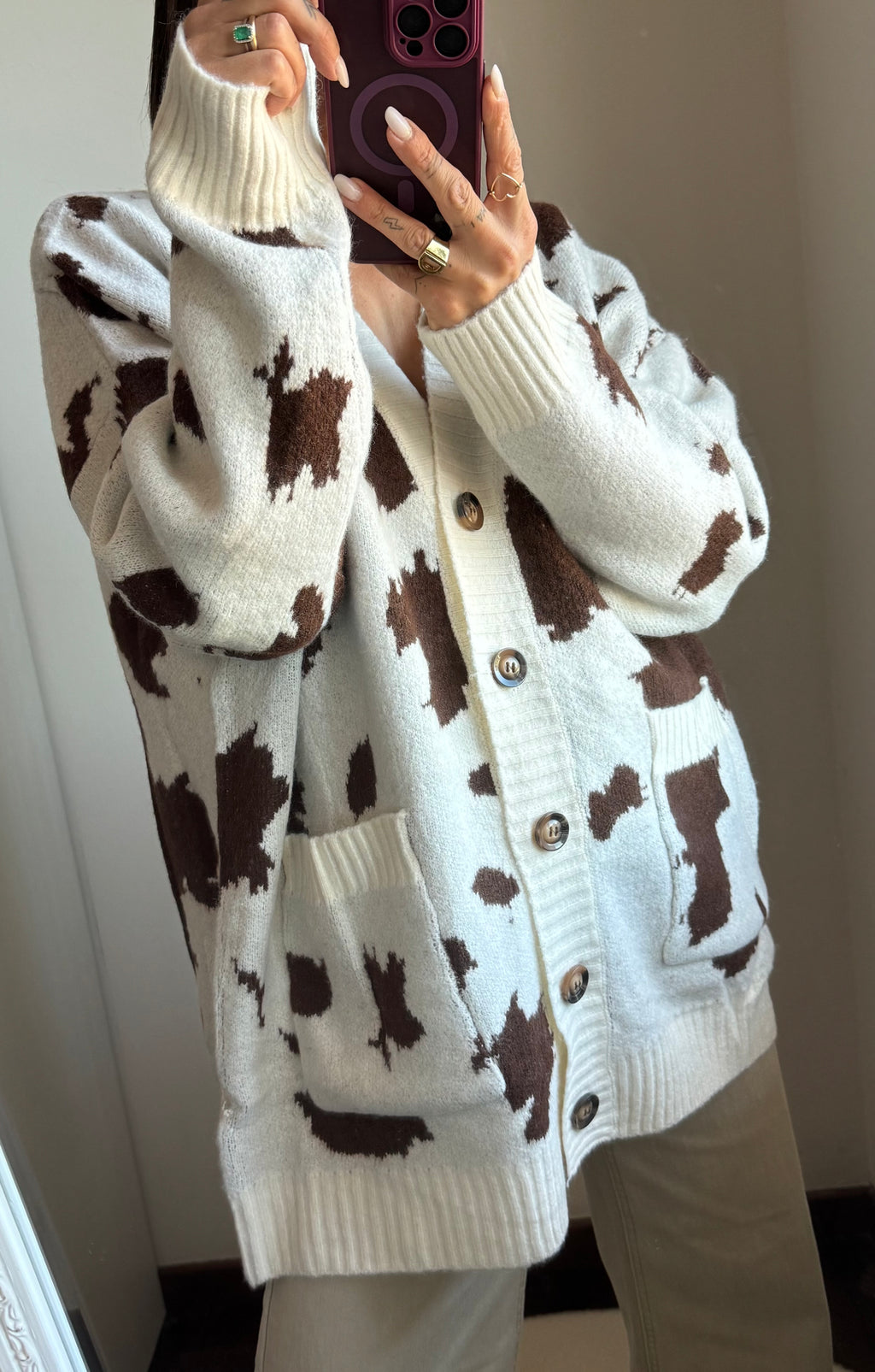 Cardigan over Altamira