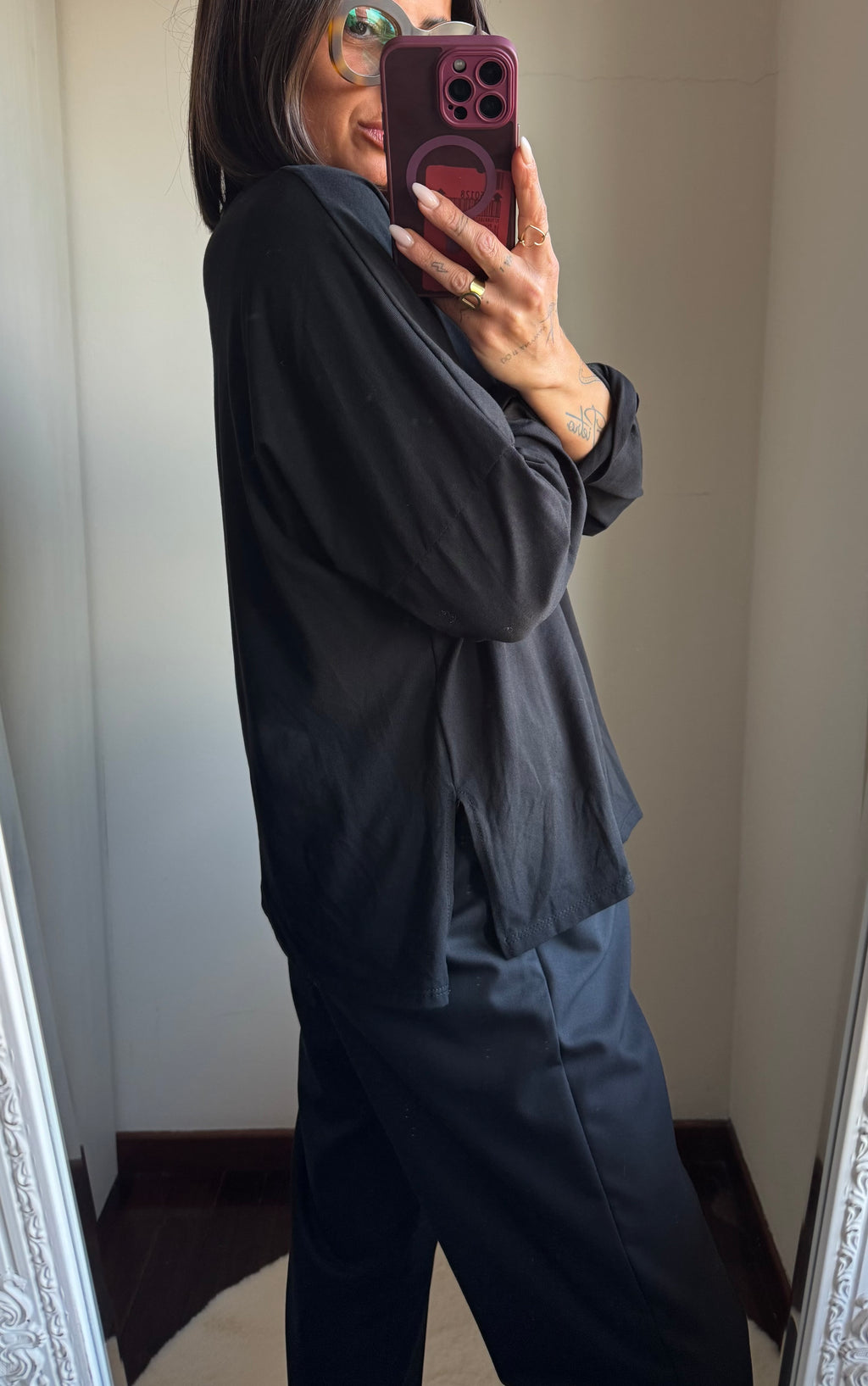 Maglia manica lunga basic