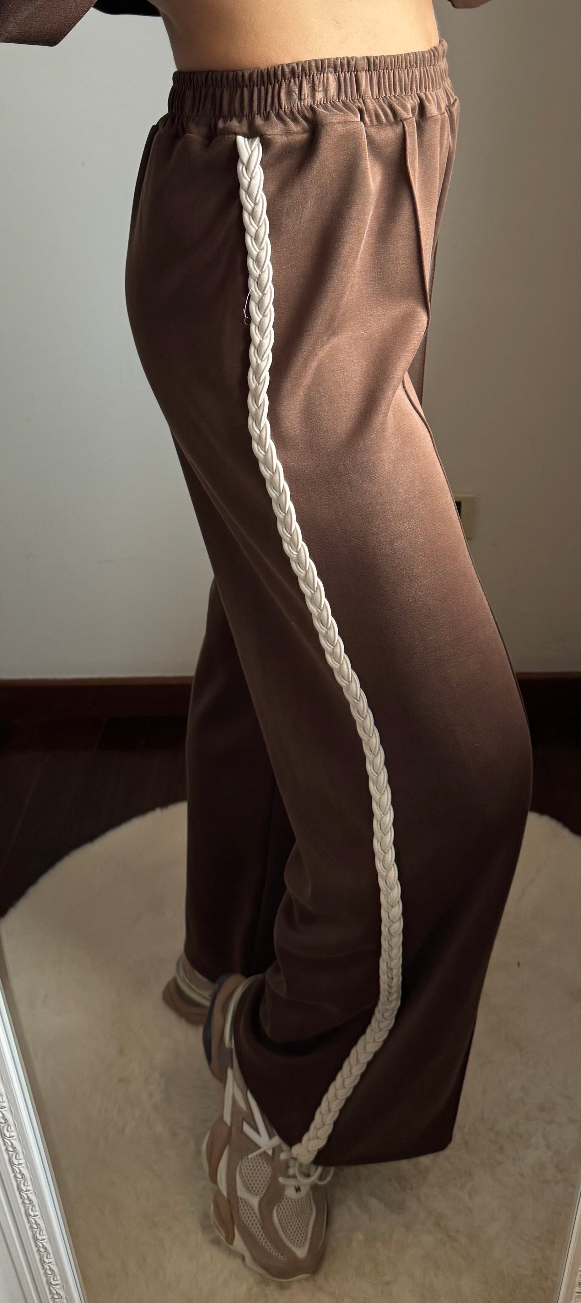 Coordinato treccia