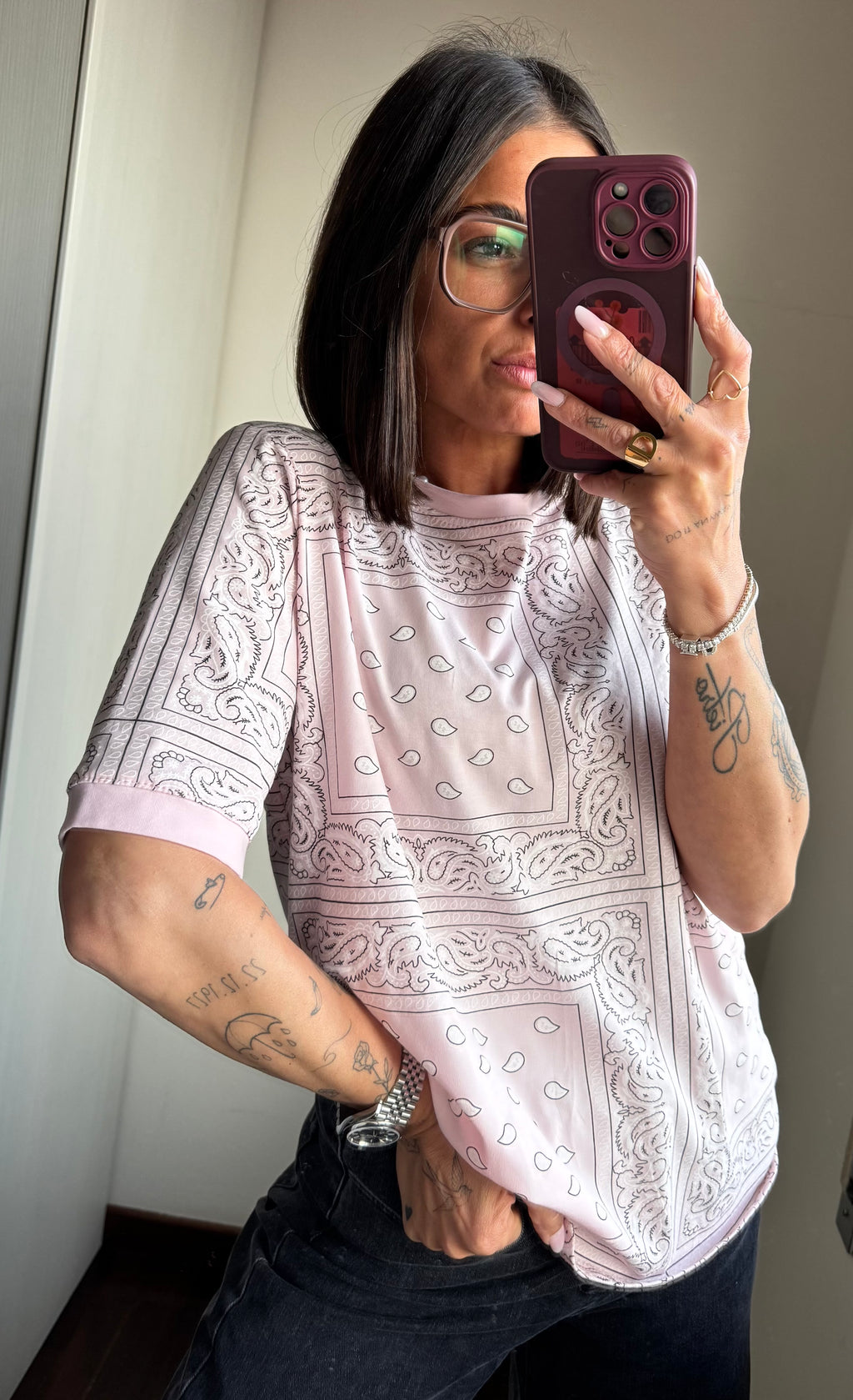 T-shirt bandana