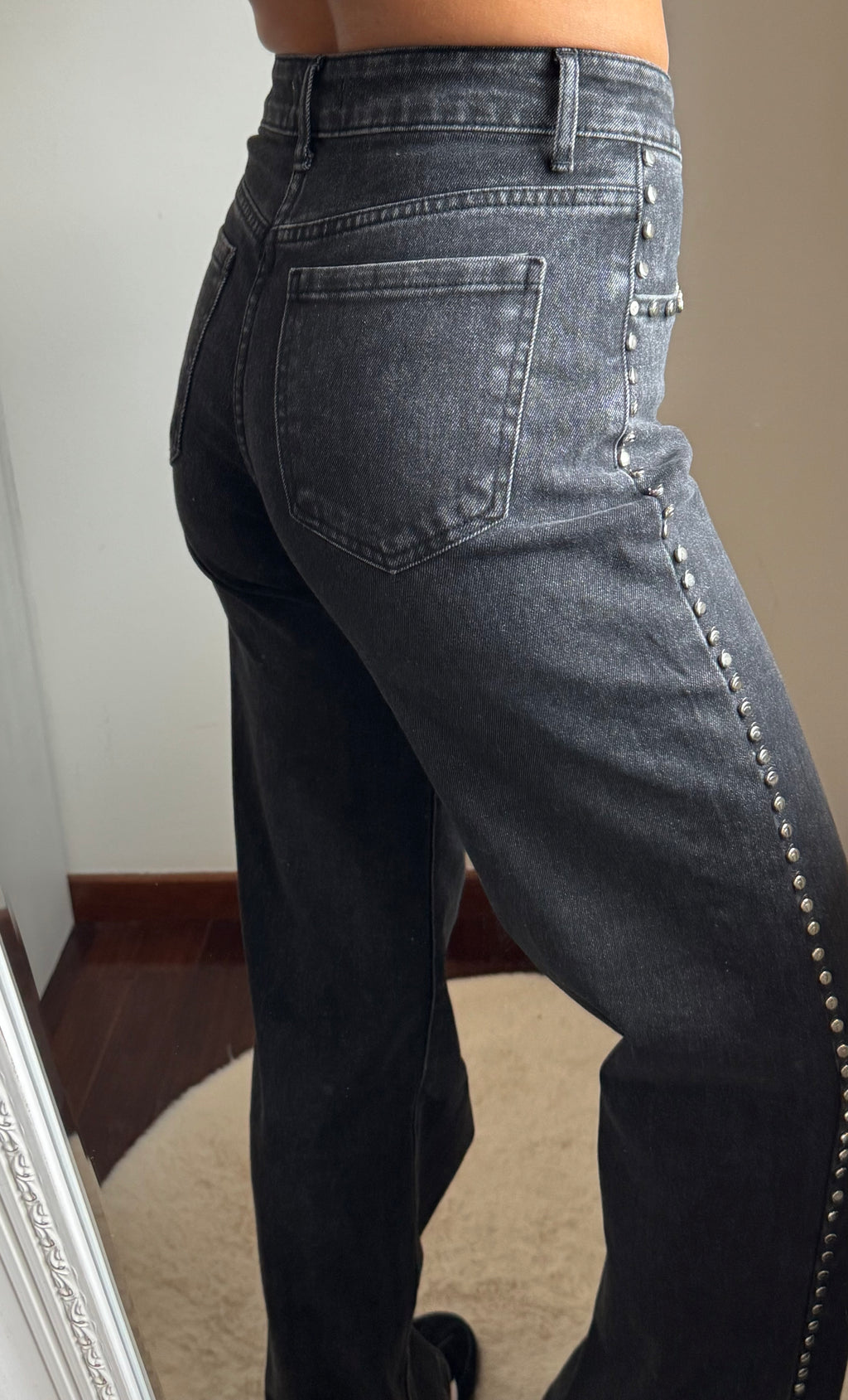 Jeans borchie