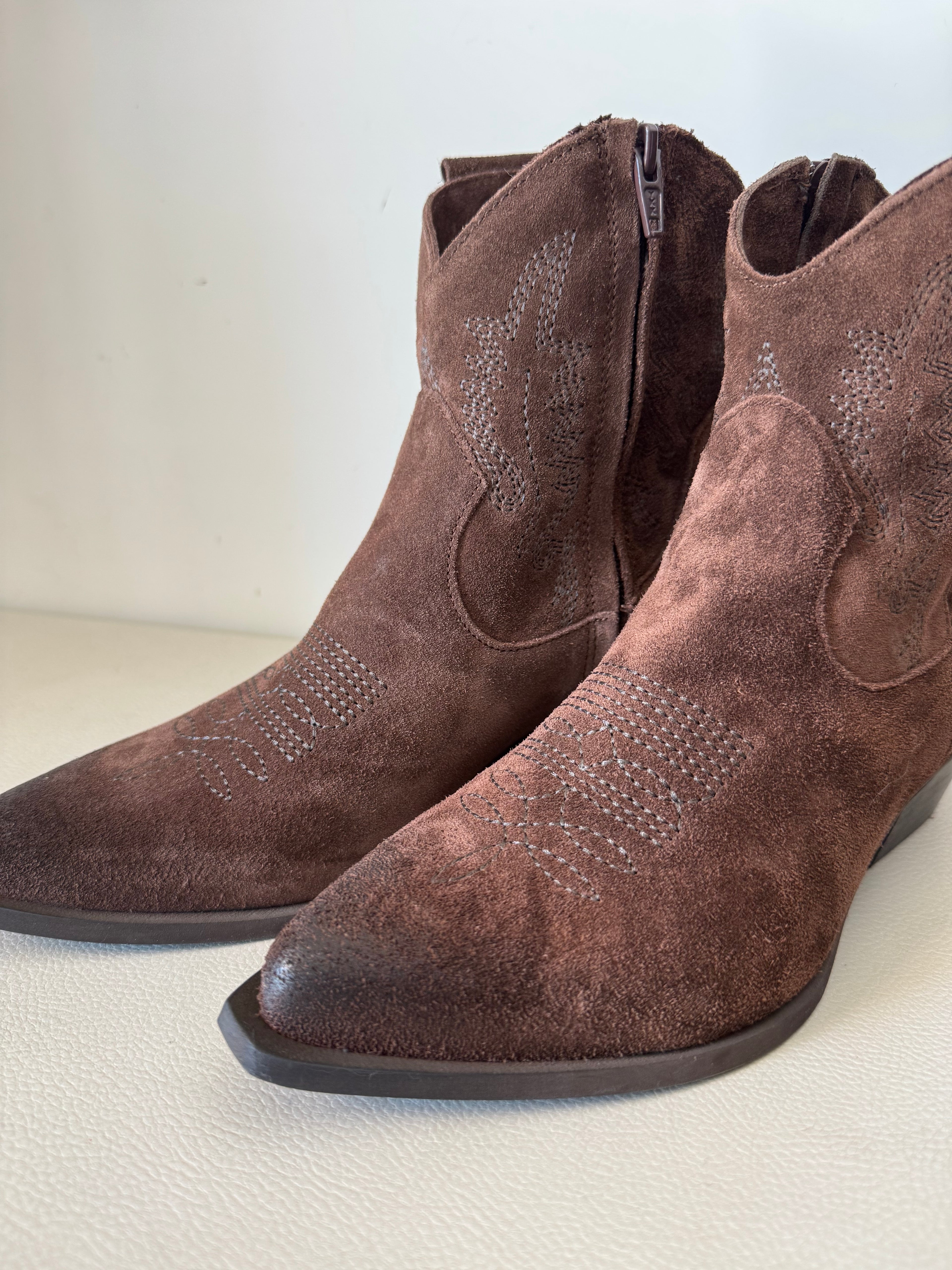 Texano in camoscio DIVINE FOLLIE