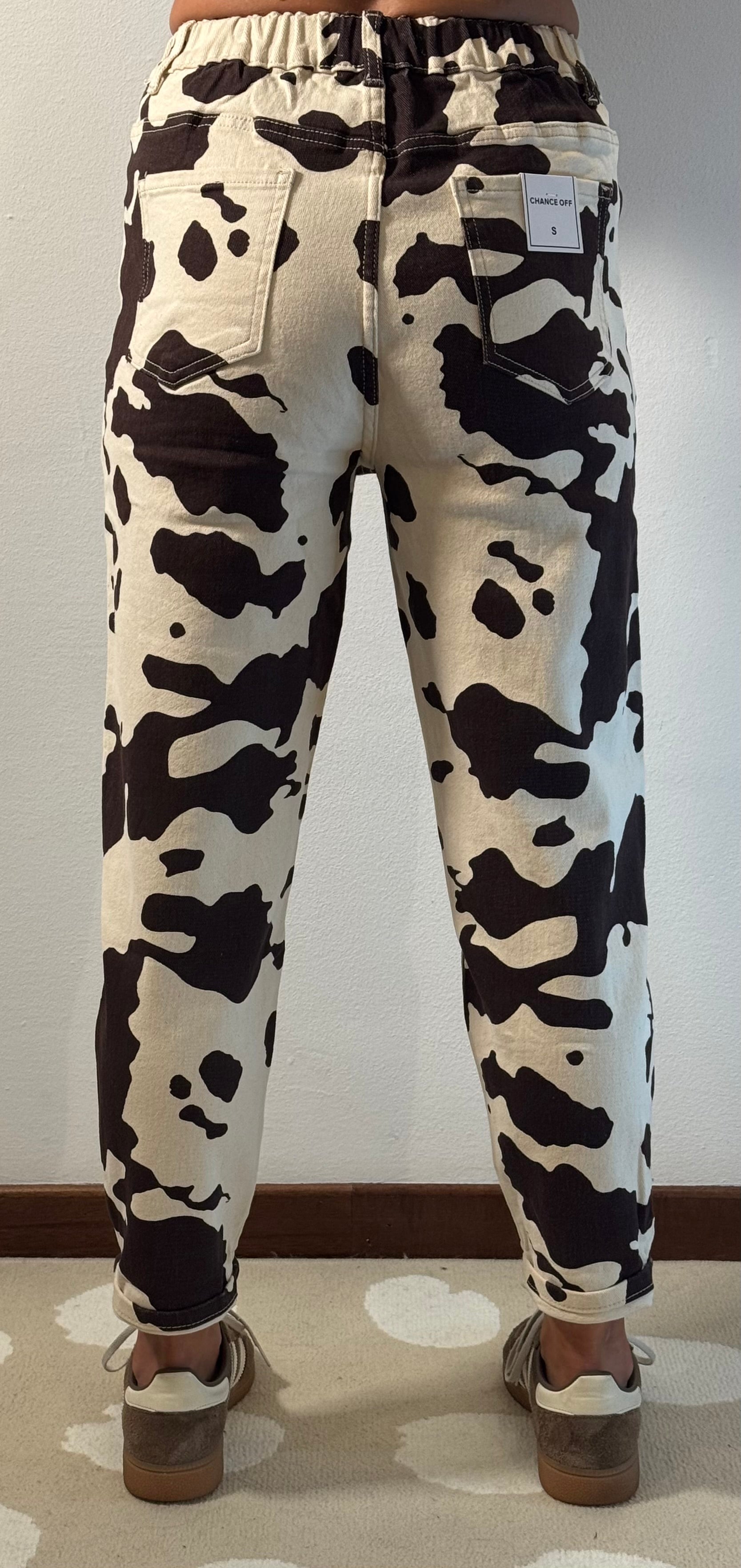 Jeans cow