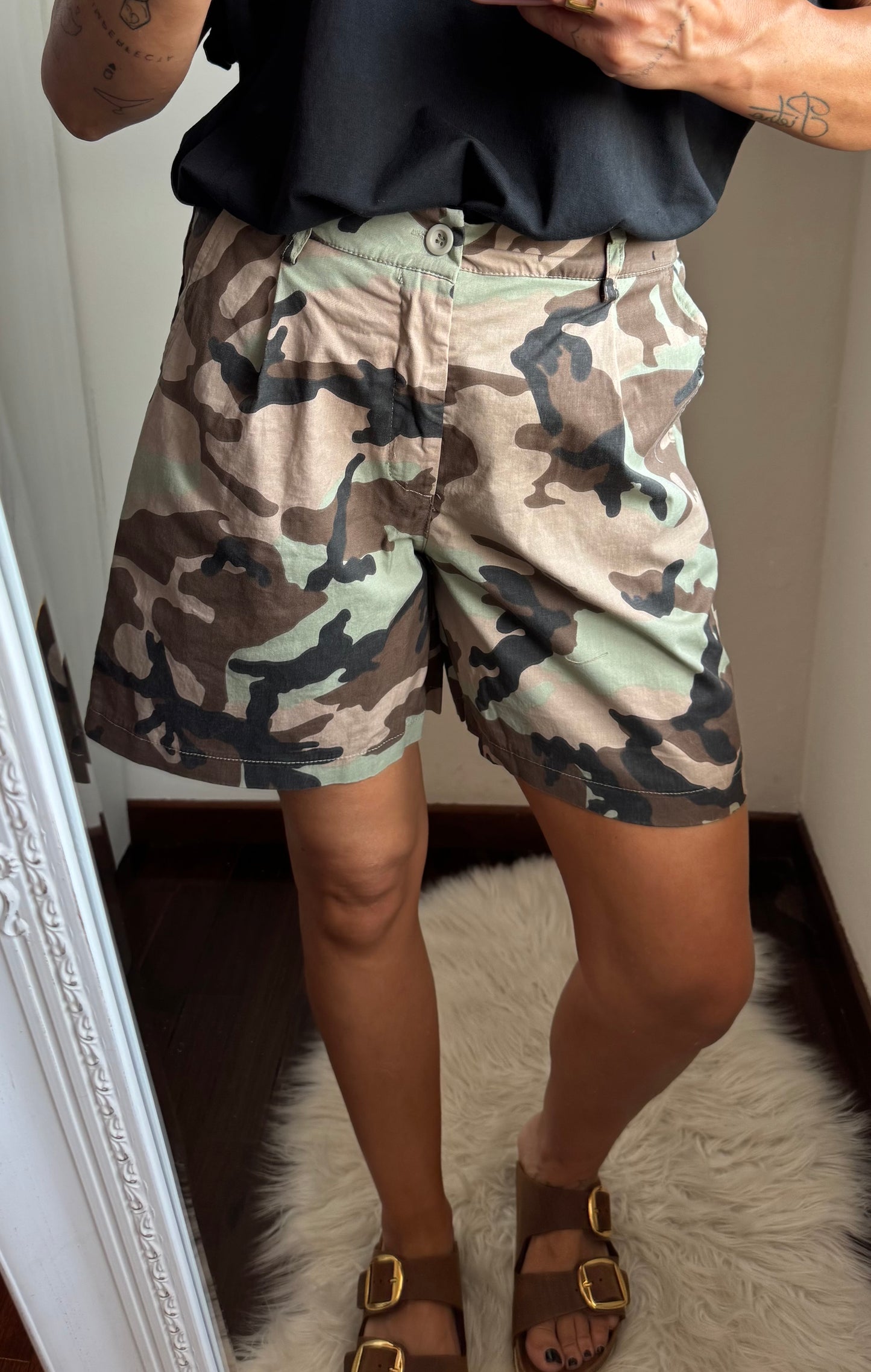 Pantaloncino camouflage