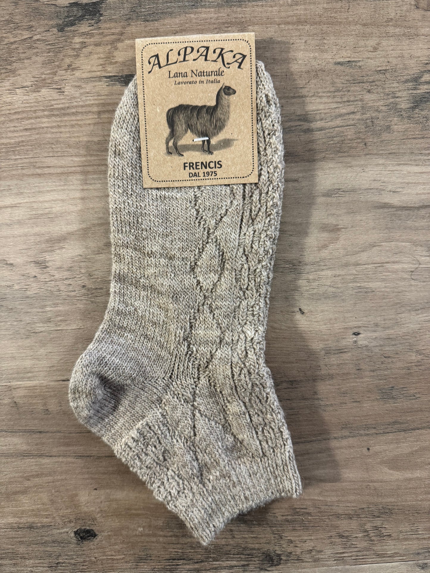 Calzino corto alpaka