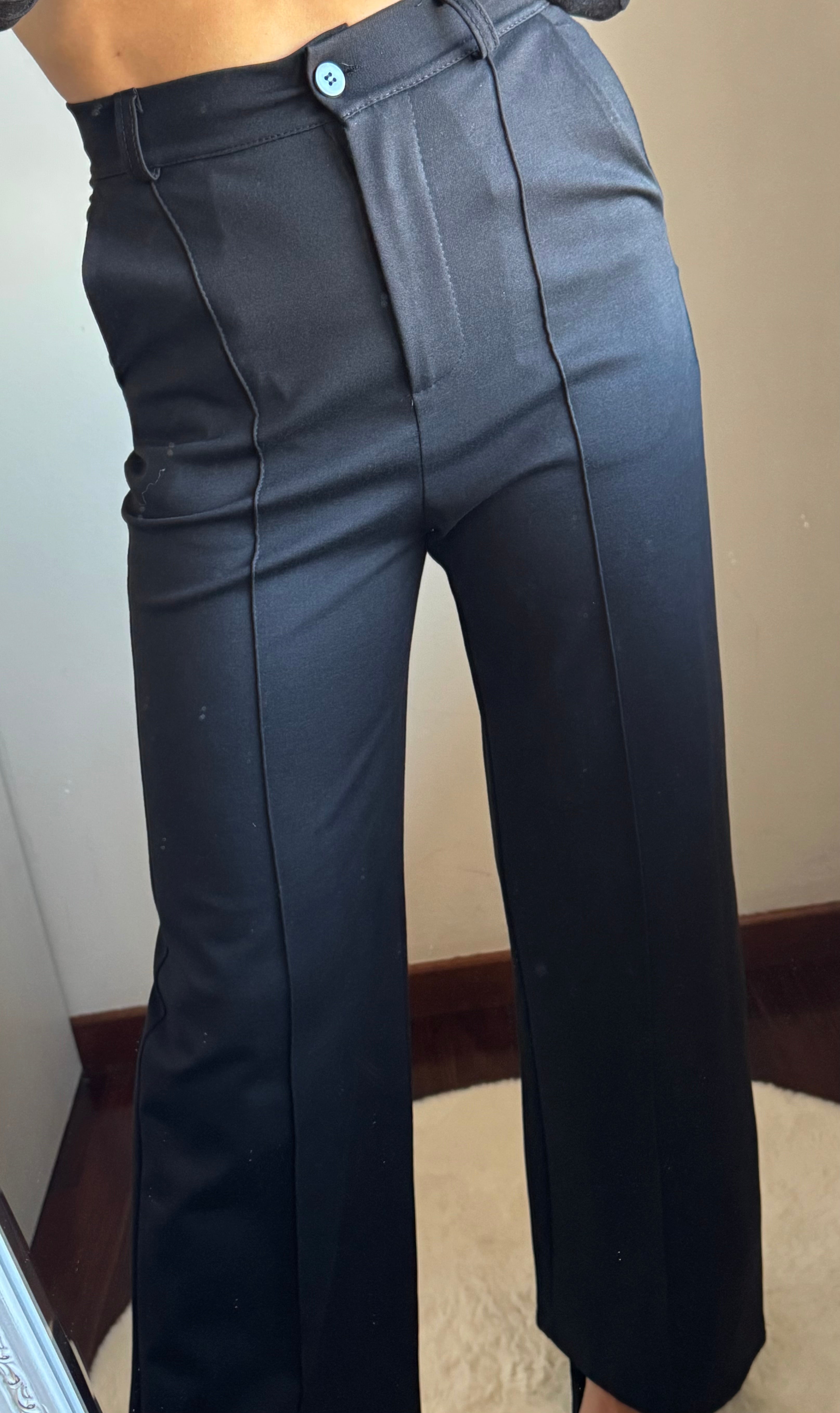 Pantalone palazzo elasticizzato