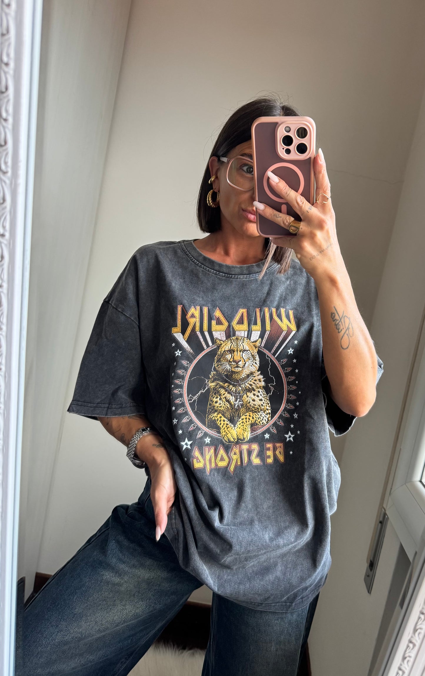T-shirt oversize WILD