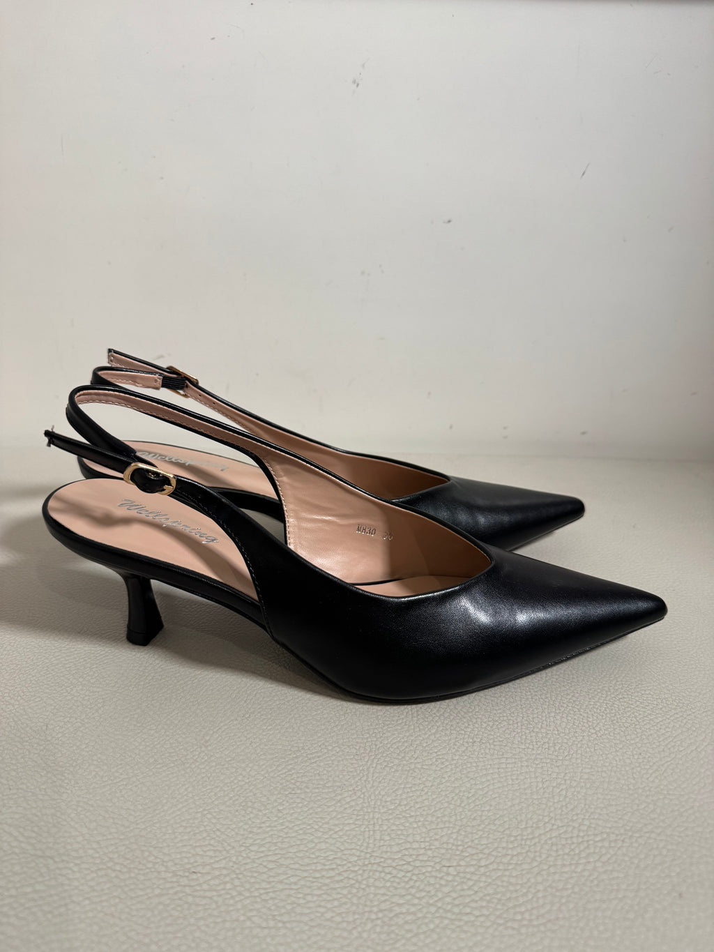 Slingback ecopelle