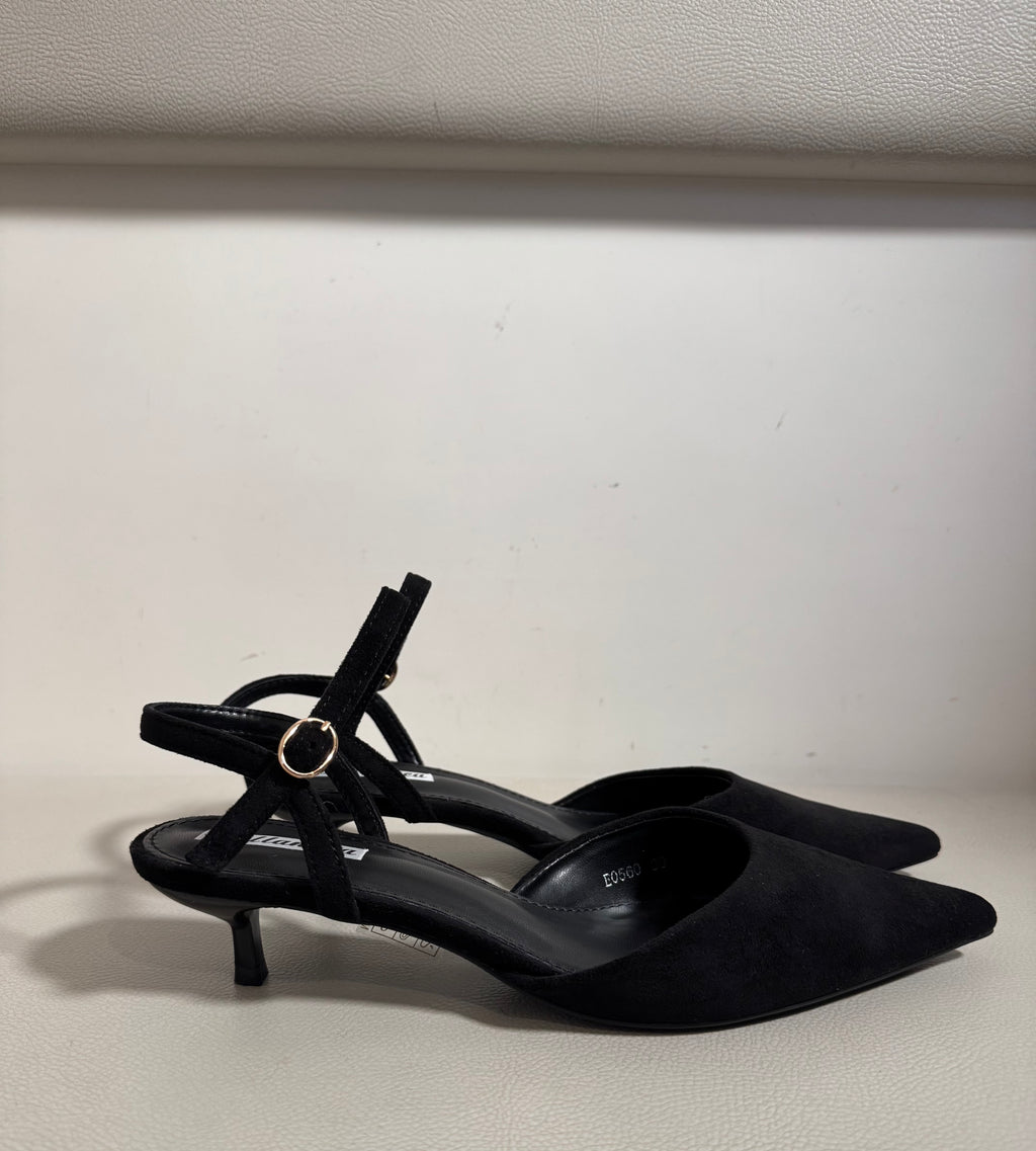 Slingback Zoe scamosciata