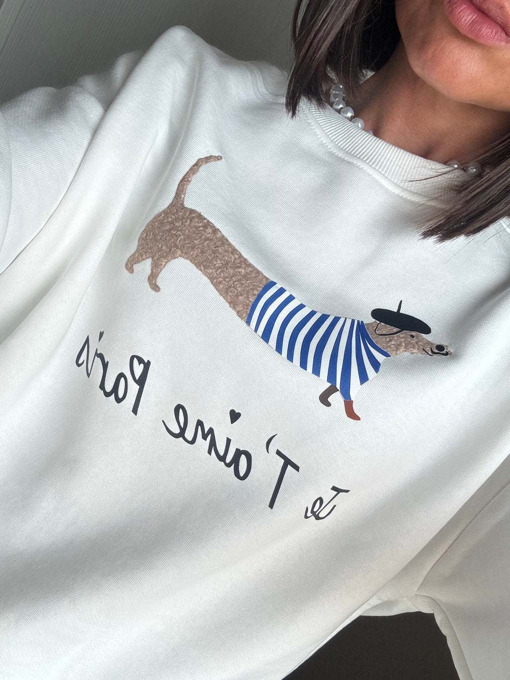 Felpa JE T’AIME PARIS