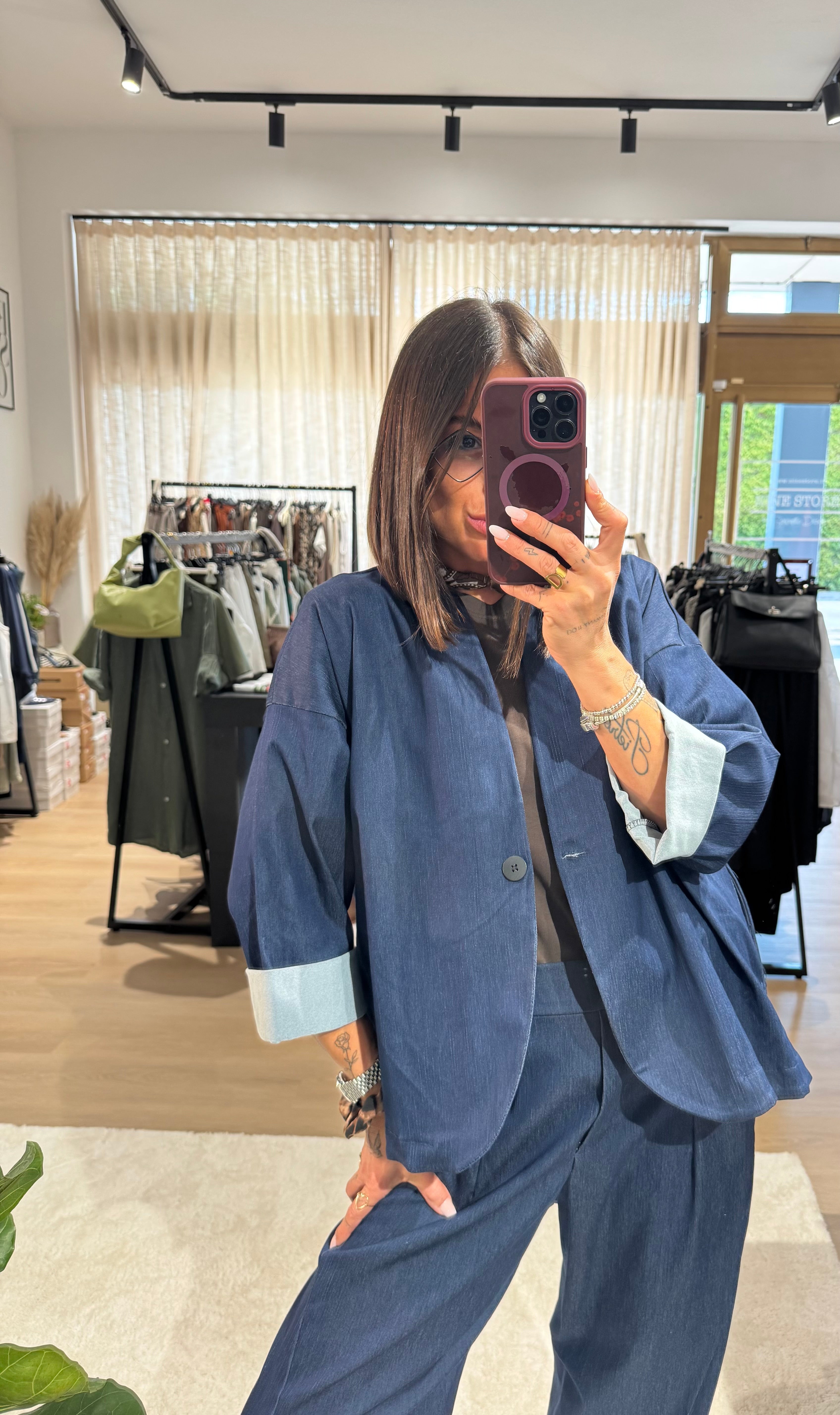 Blazer QUEEN simil jeans
