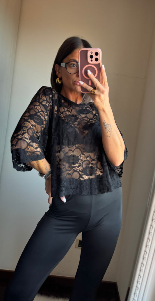 Maglia pizzo Lumina