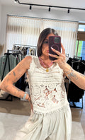Top in crochet