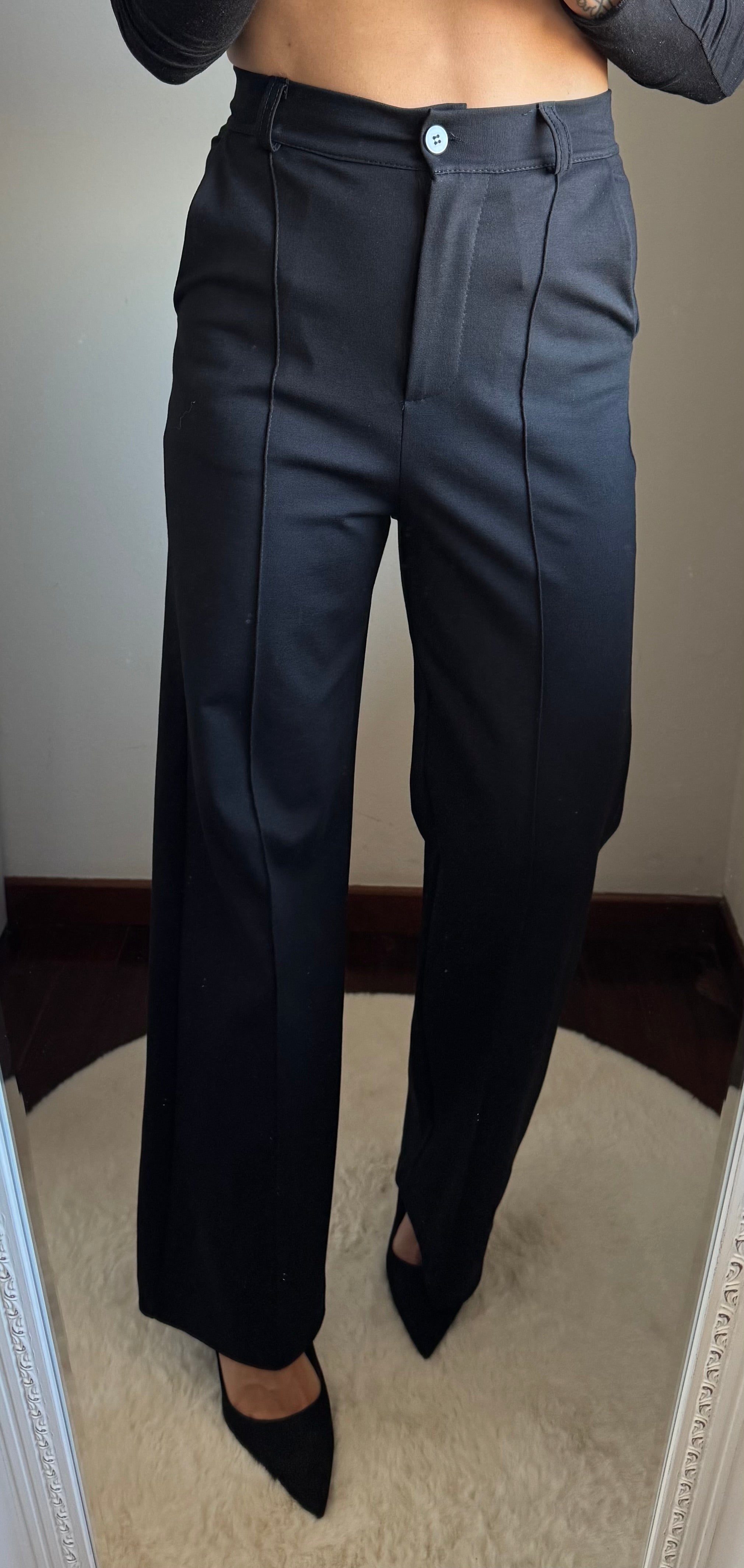 Pantalone palazzo elasticizzato