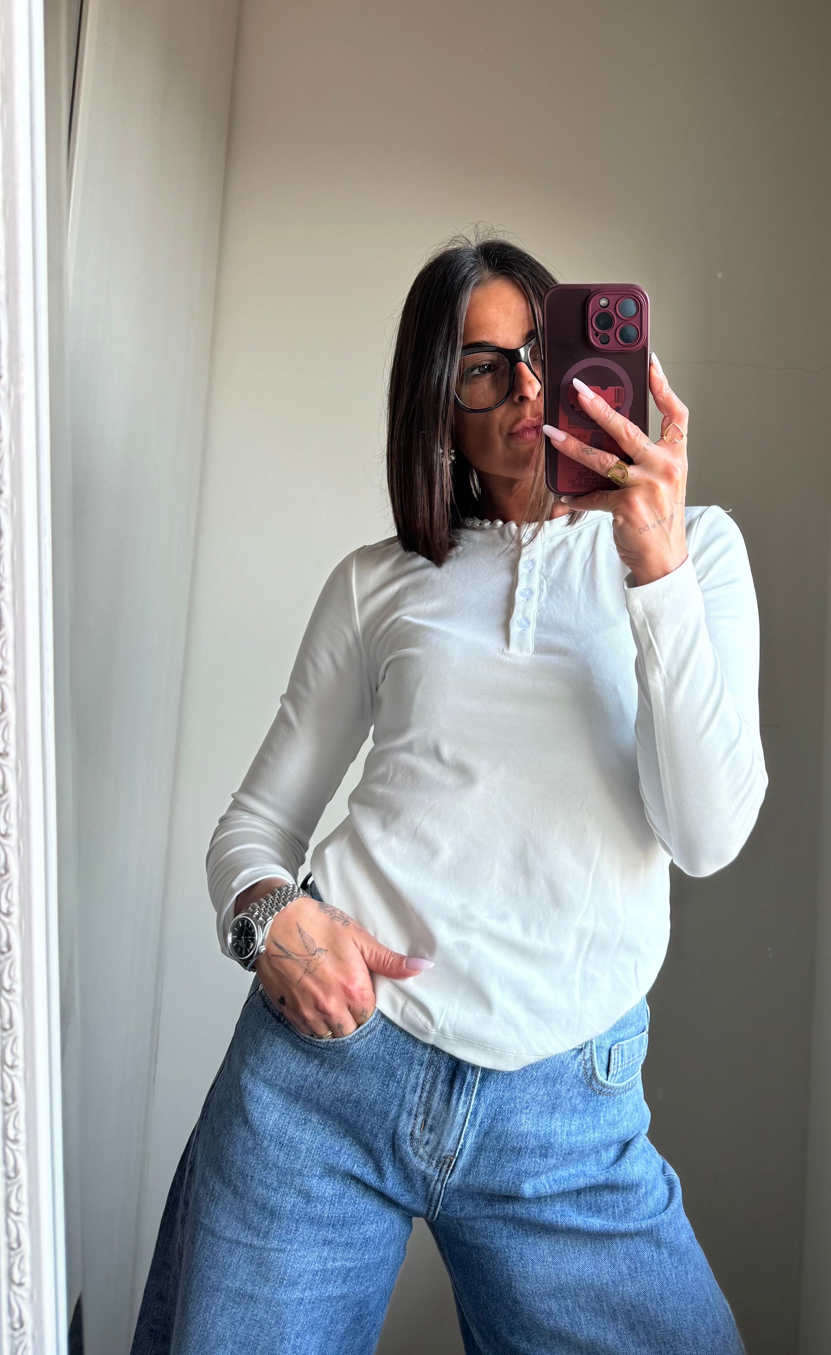 Maglia serafino LUMINA