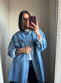 Giacca a camicia denim over YOU DECIDE