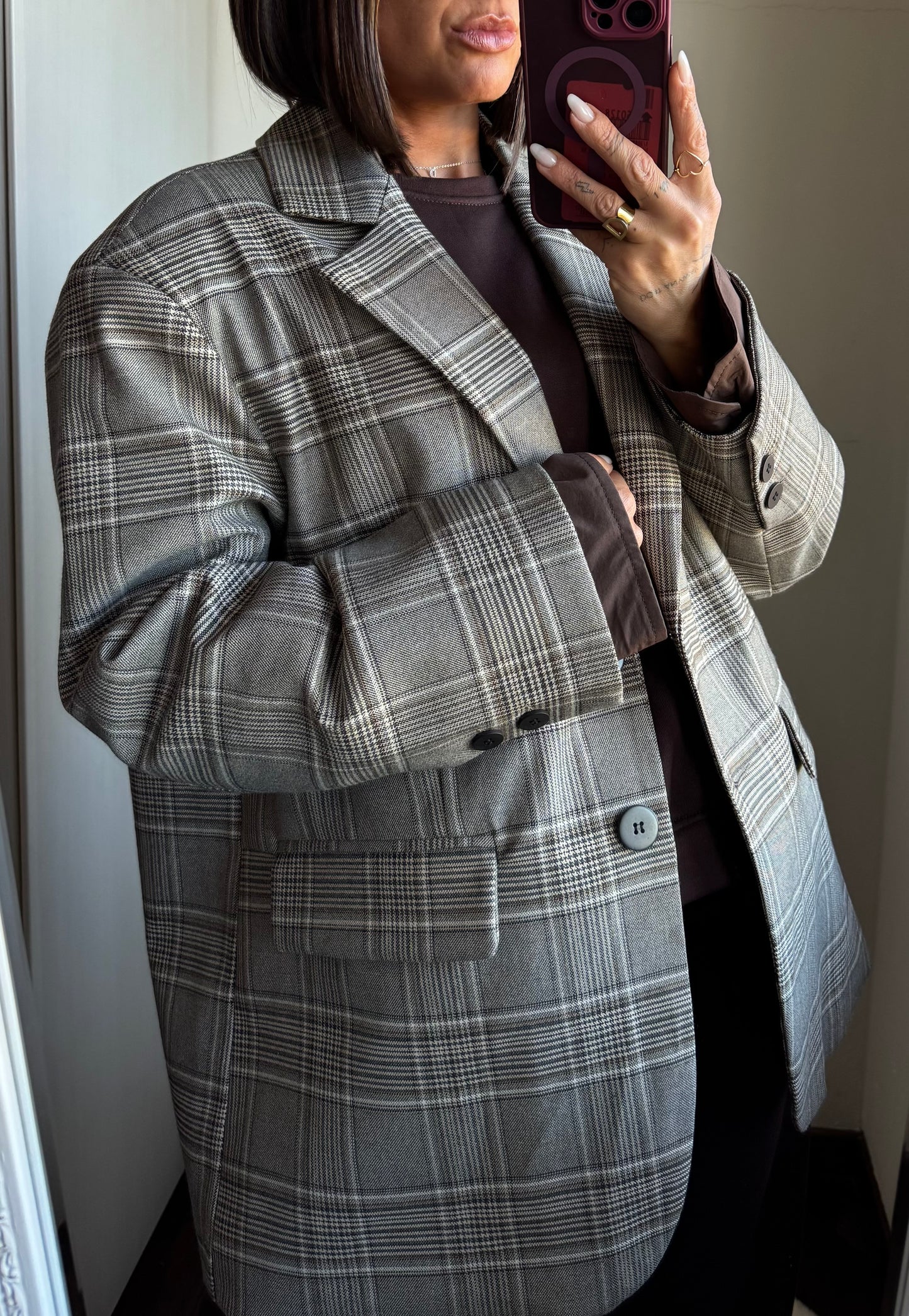 Blazer over Lumina con inserto