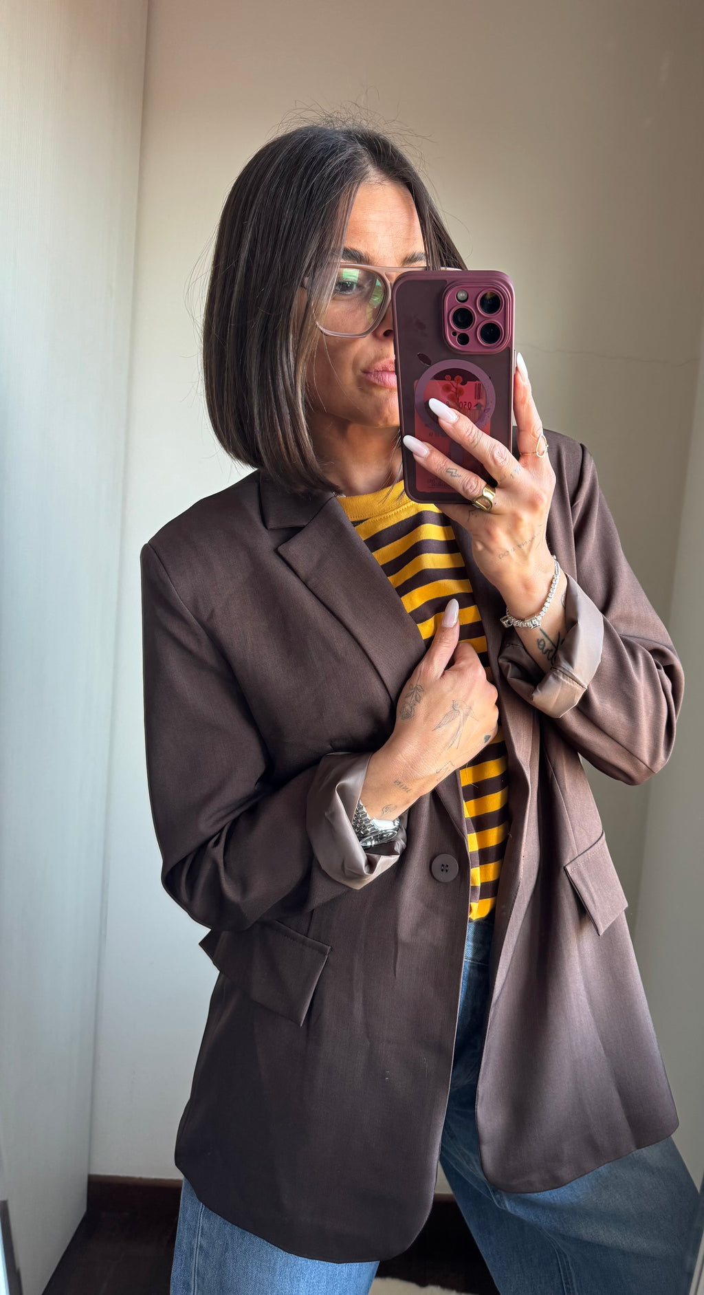 Blazer Mavi