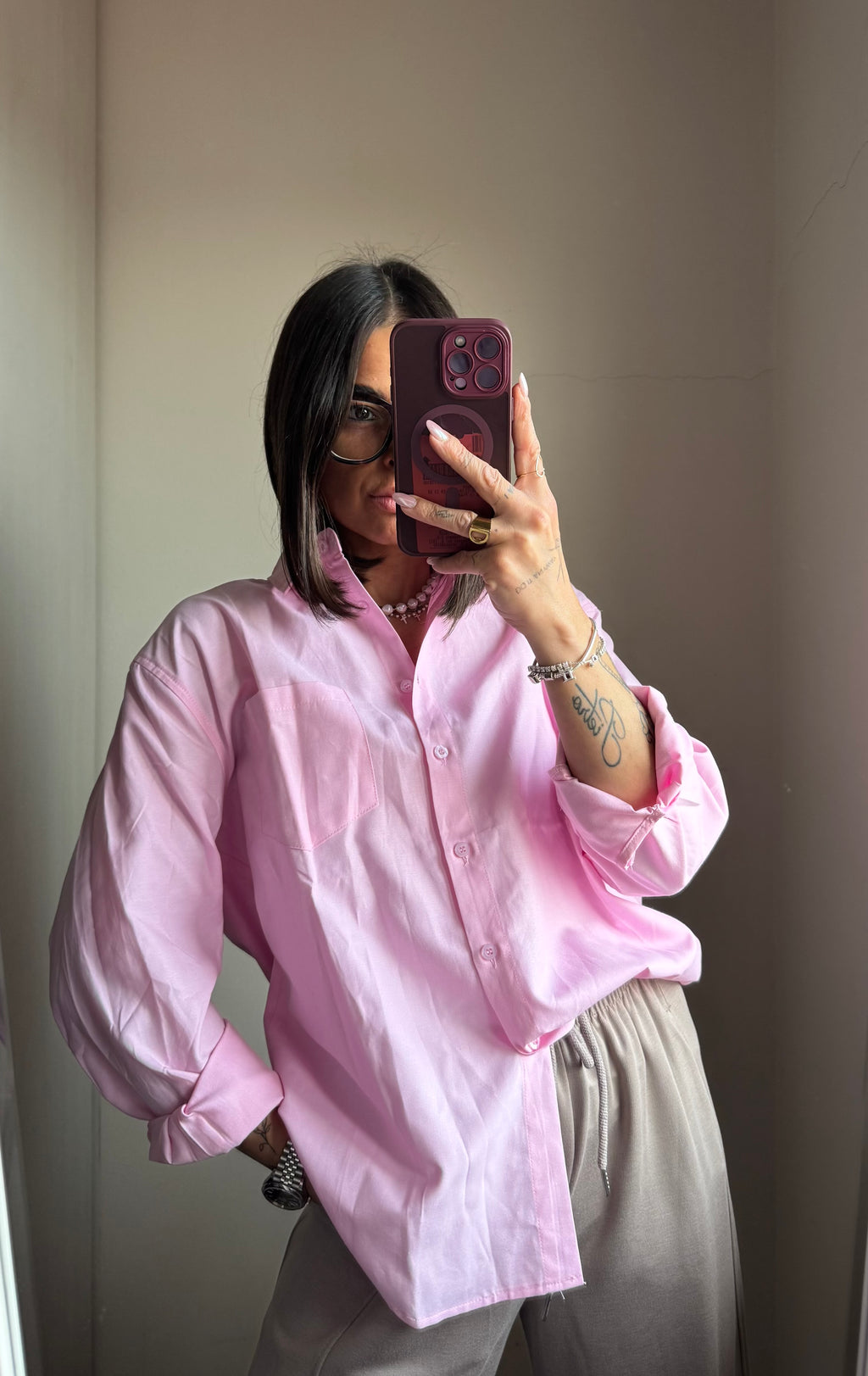 Camicia pink