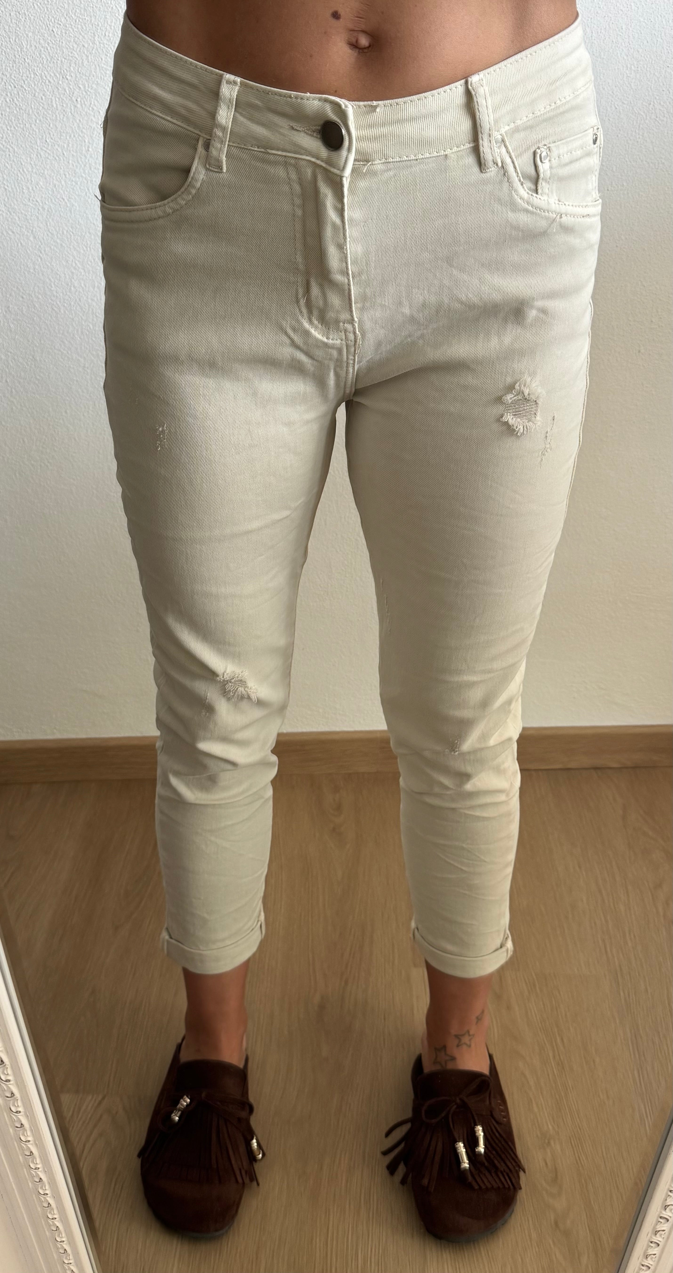 Jeans MOMFIT beige