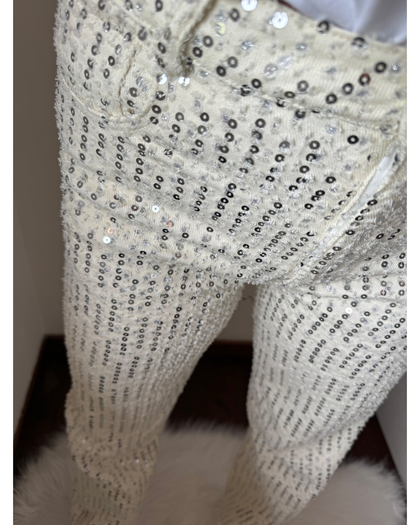Pantalone paillettes