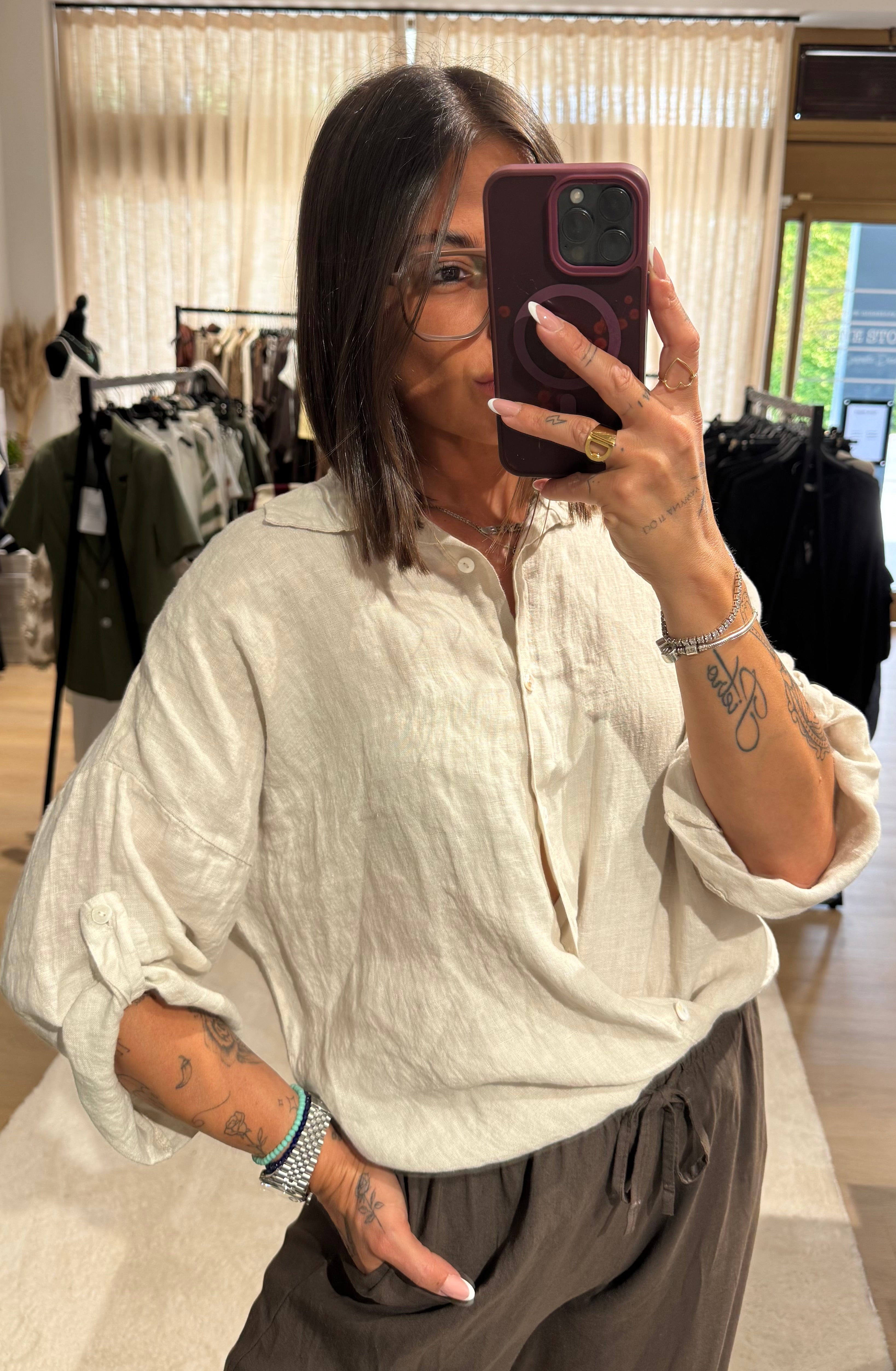 Camicia lino