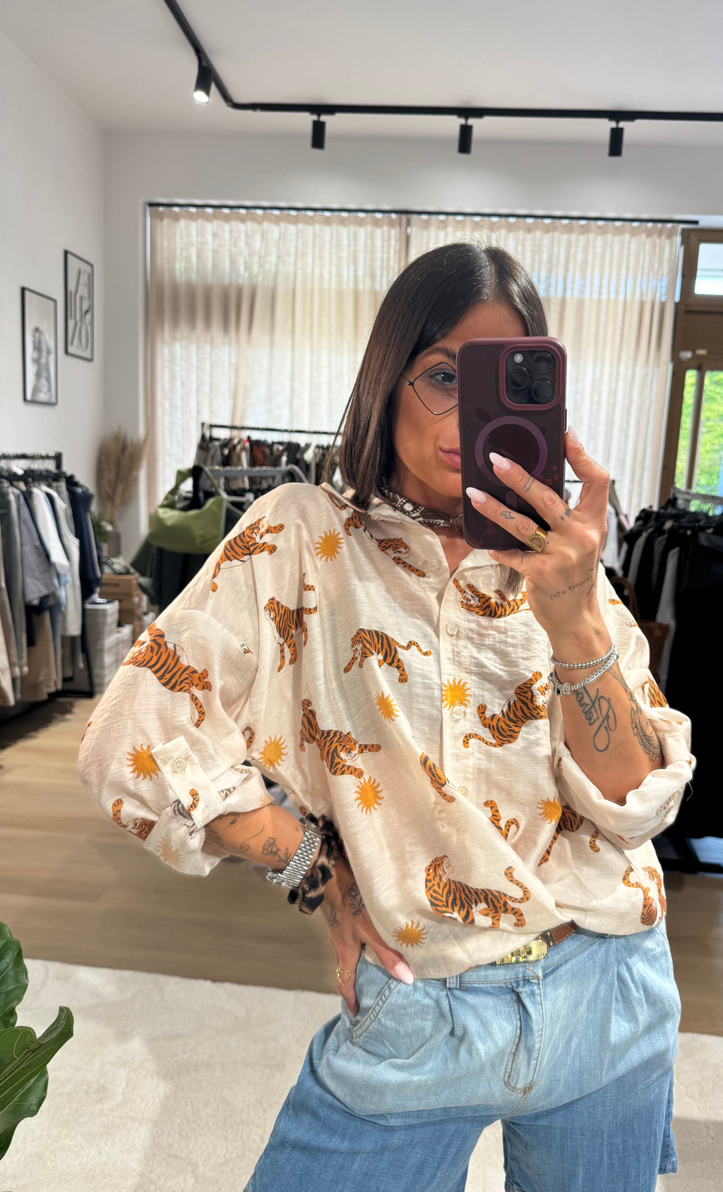 Camicia tiger