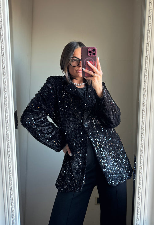 Blazer paillettes