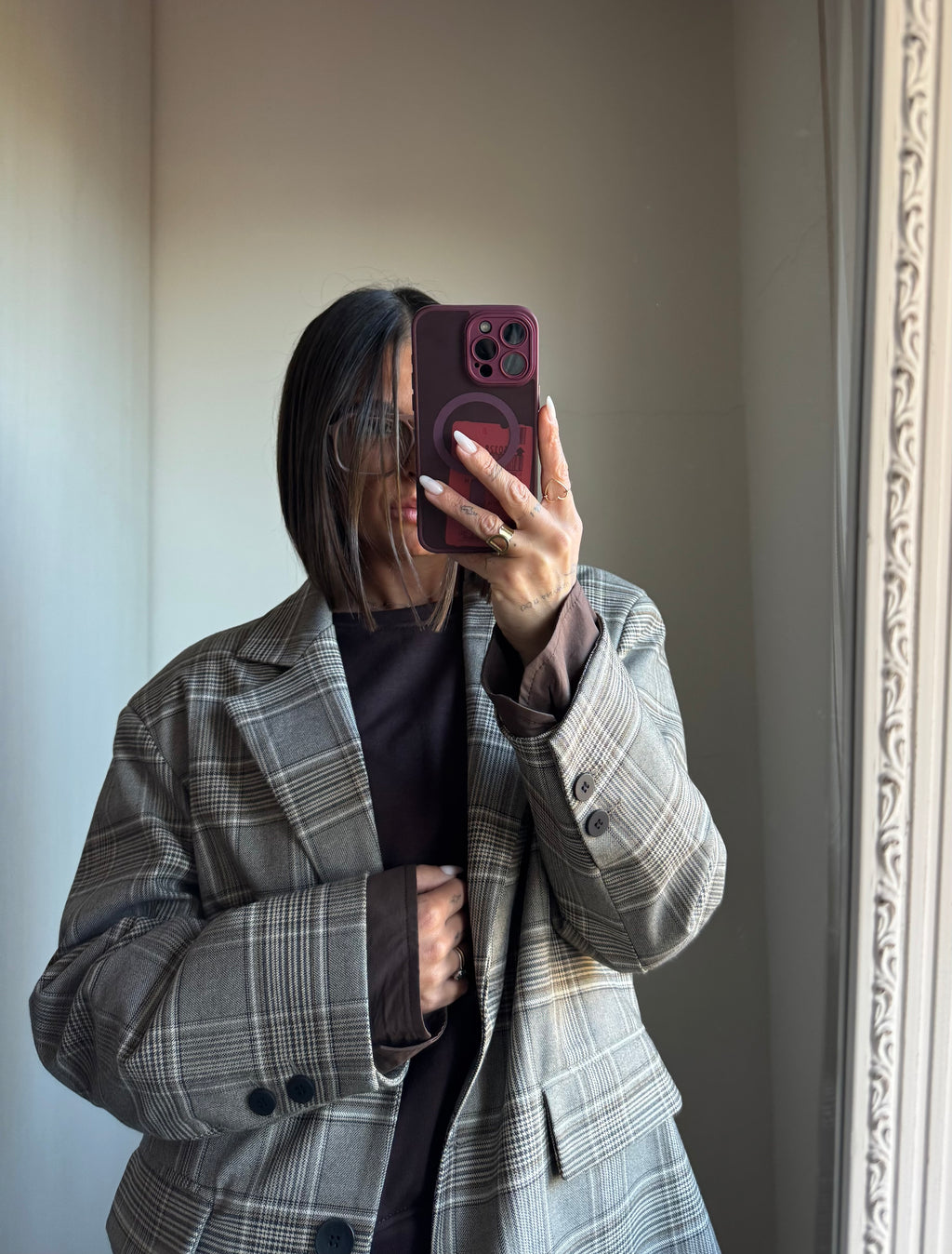 Blazer over Lumina con inserto