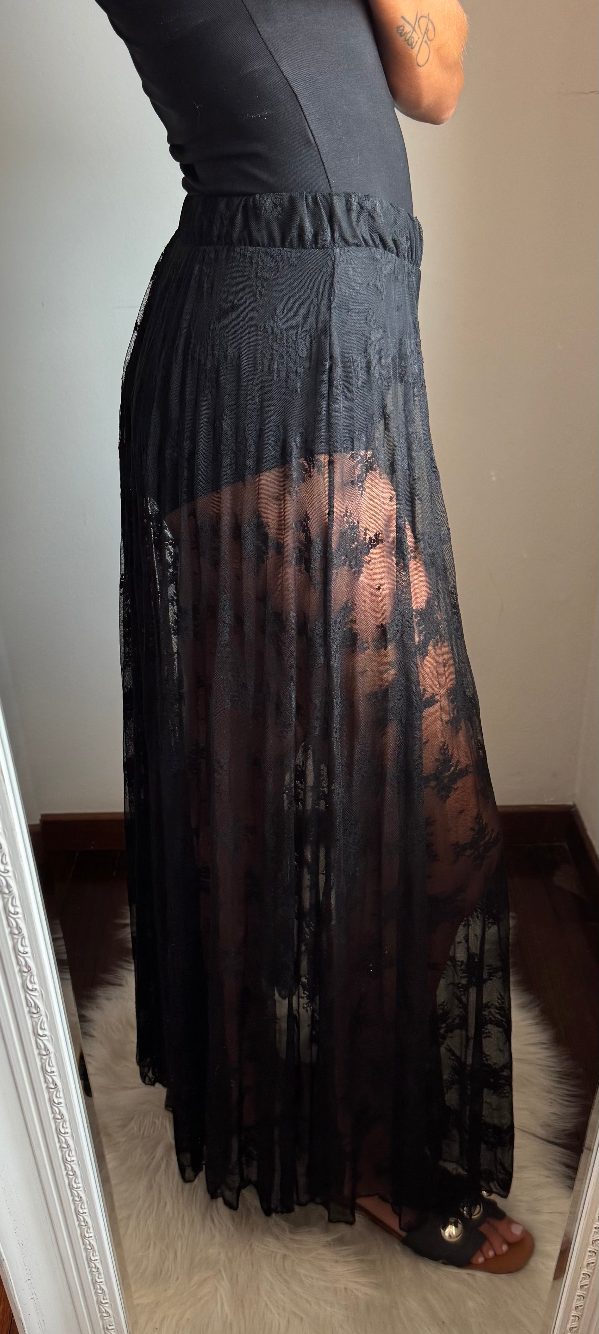 Gonna Lumina con trasparenza