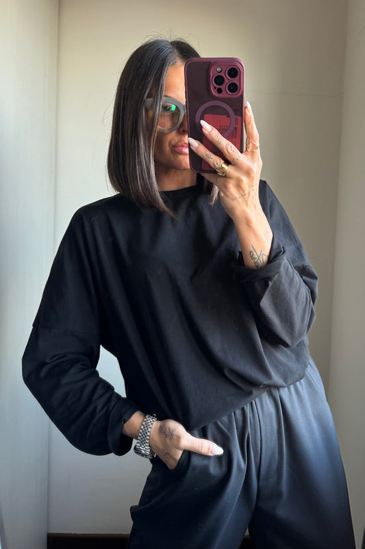 Maglia manica lunga basic