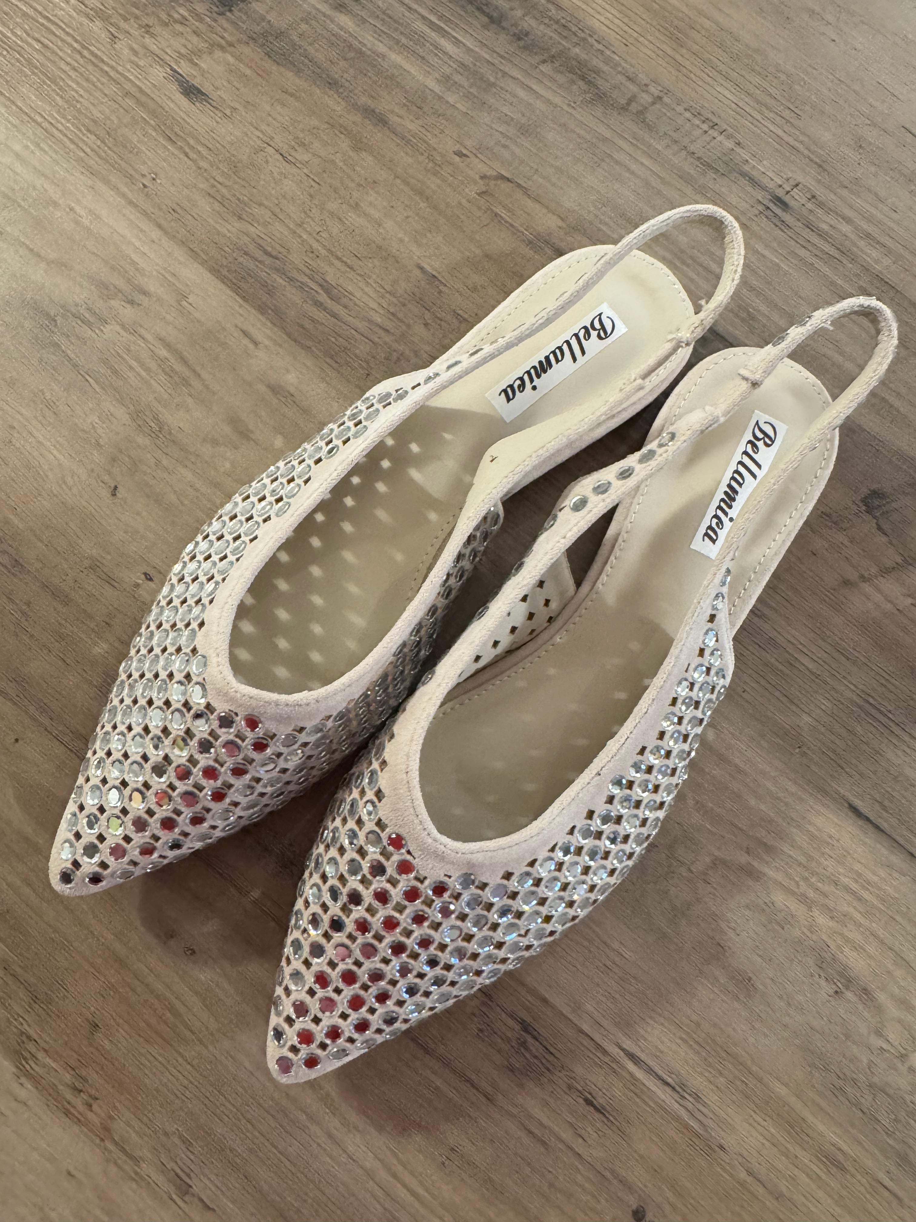 Slingback strass