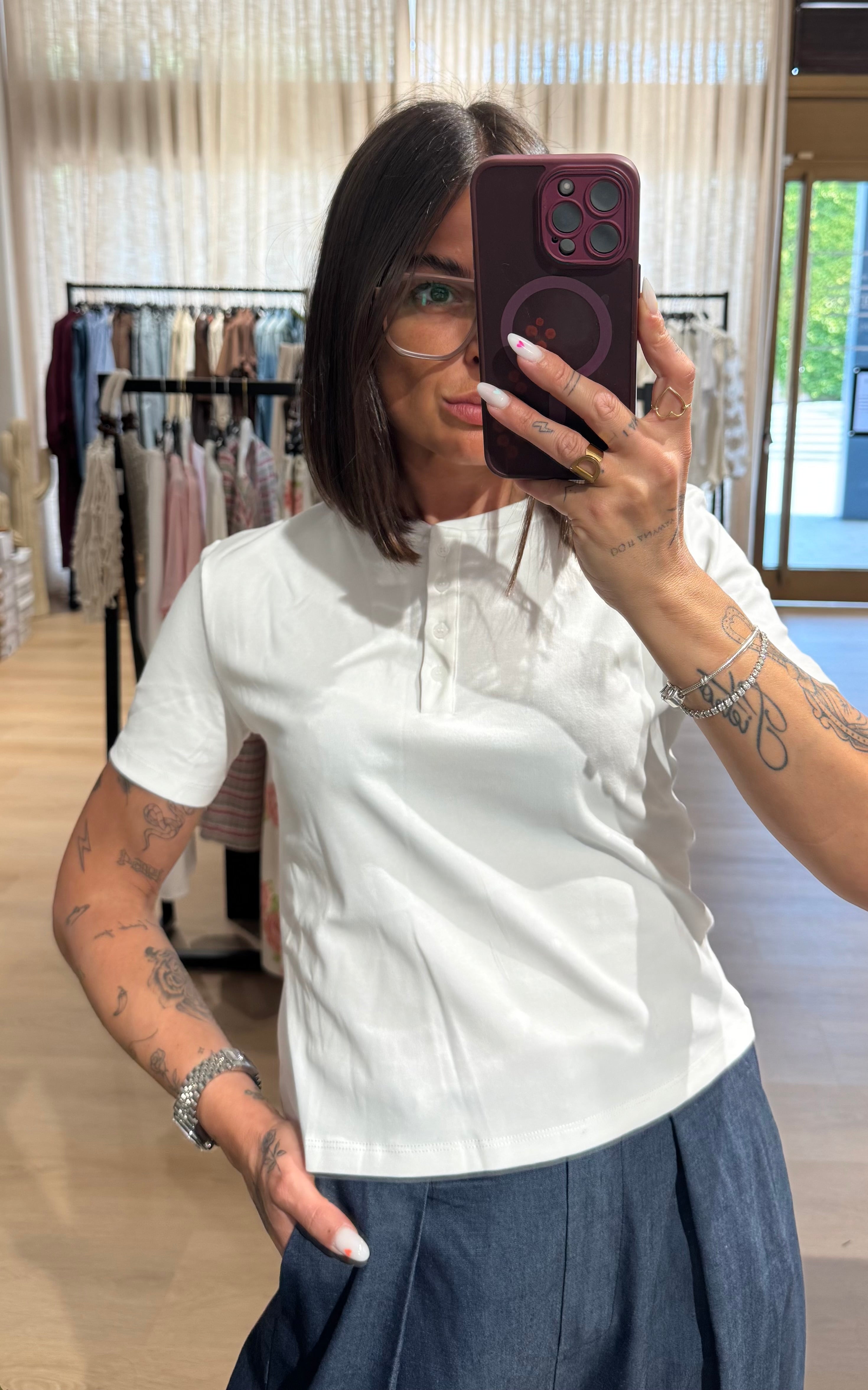 T-shirt serafino LUMINA