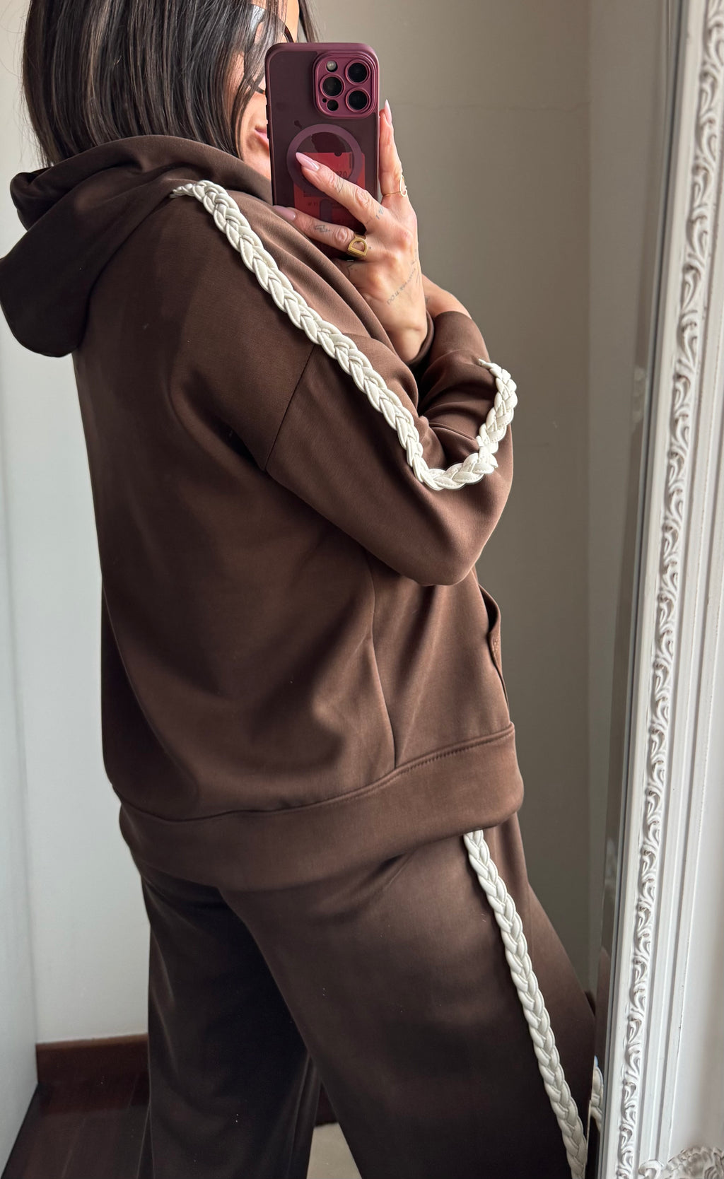 Coordinato treccia