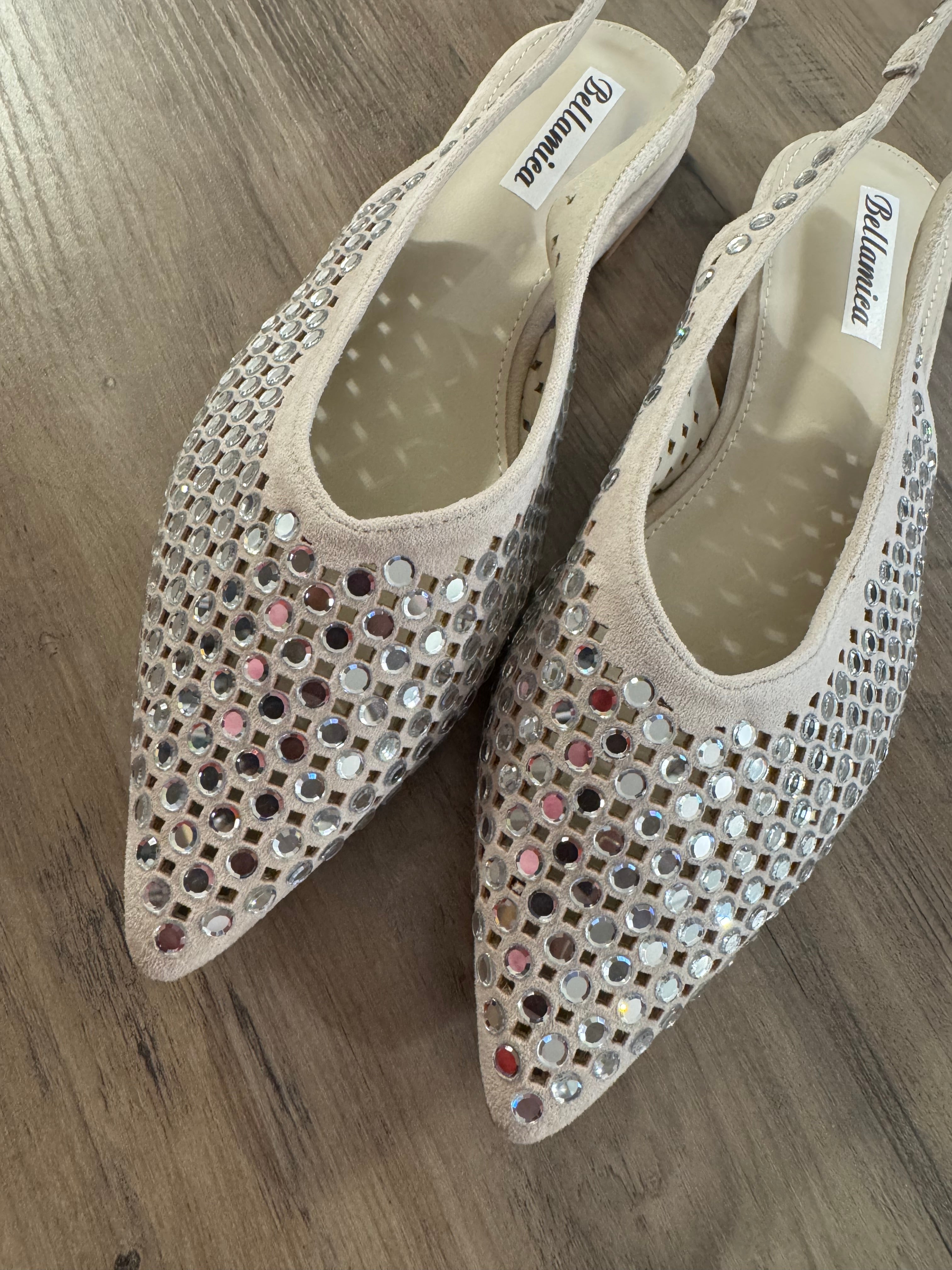 Slingback strass
